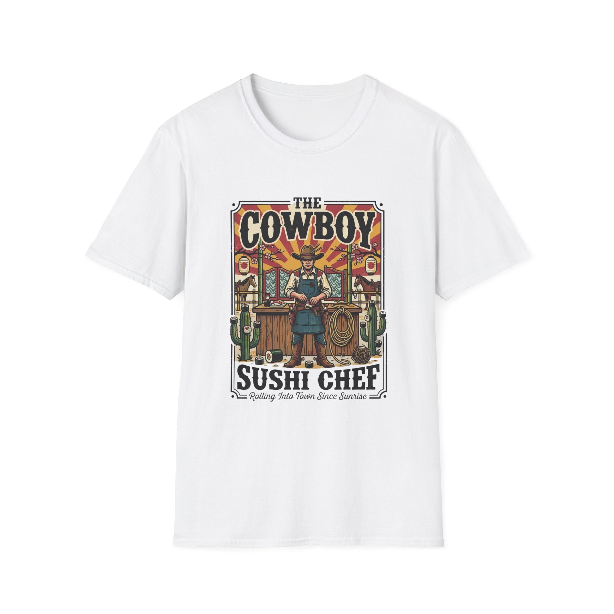 The Cowboy Sushi Chef T-Shirt