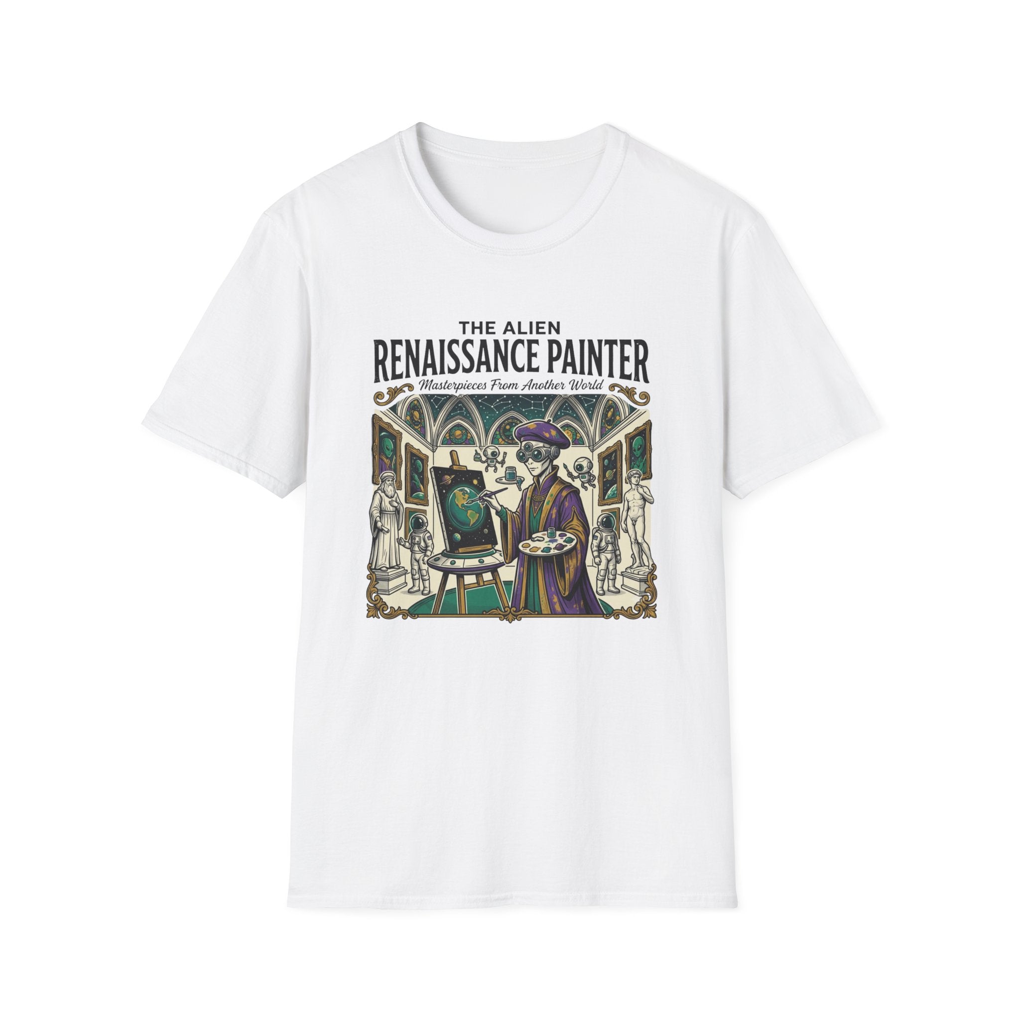 The Alien Renaissance Painter T-Shirt