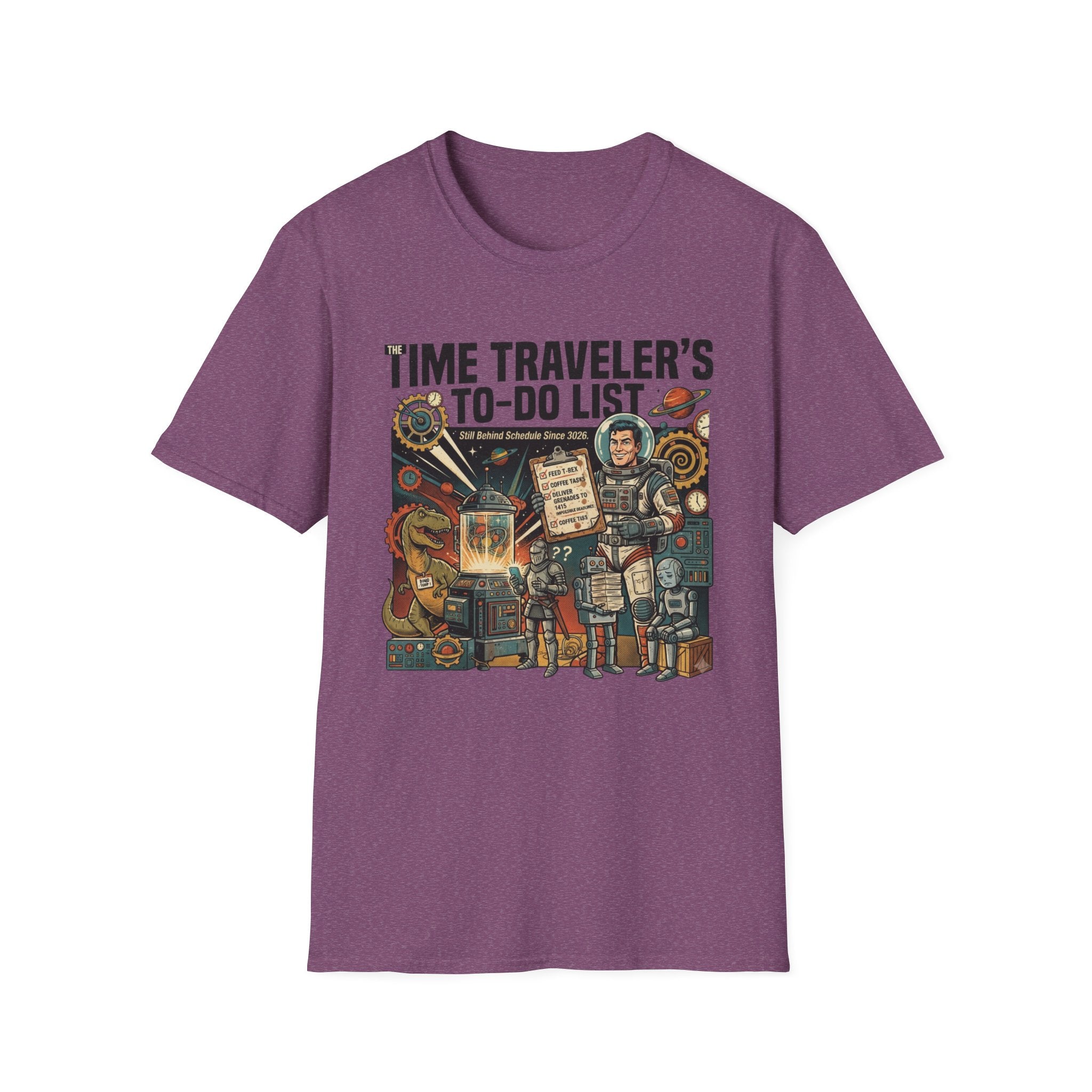 The Time Traveler’s To-Do List T-Shirt