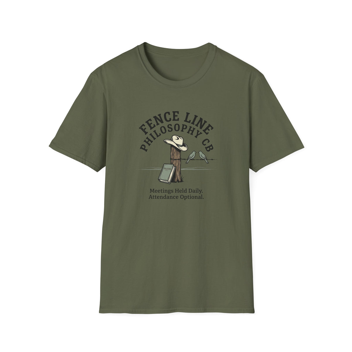 Fence Line Philosophy Club T-Shirt