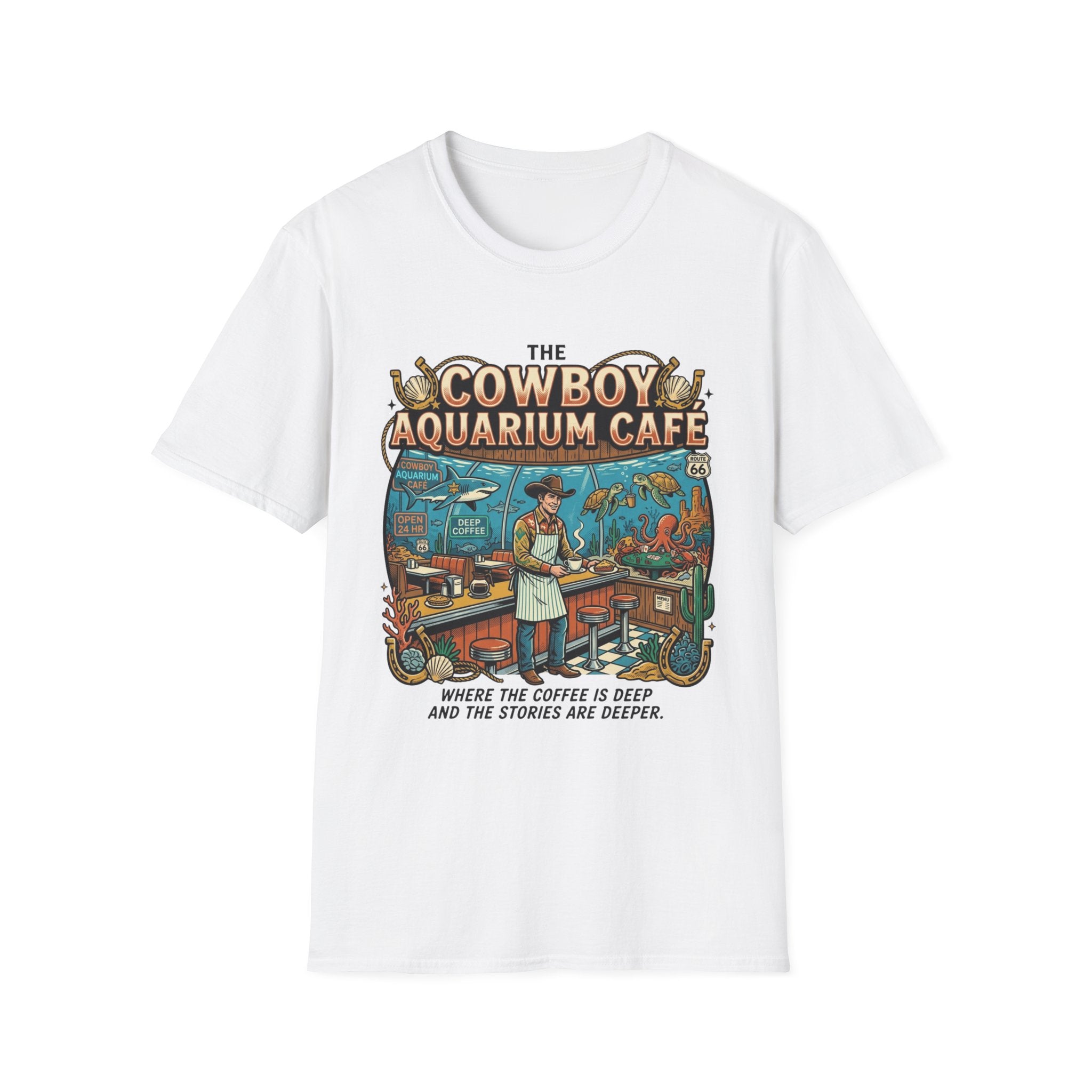 The Cowboy Aquarium Café T-Shirt