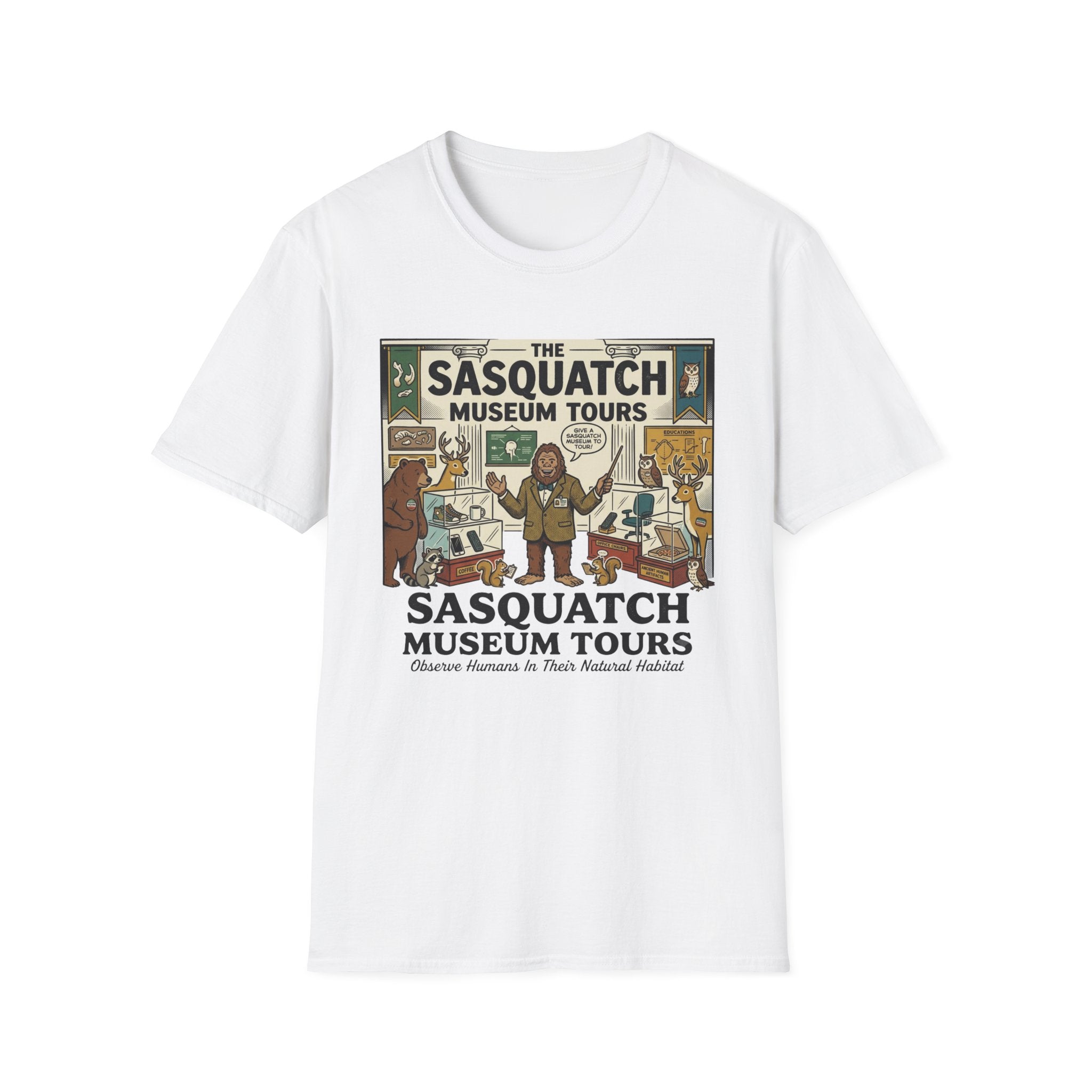 The Sasquatch Museum Tour Guide T-Shirt