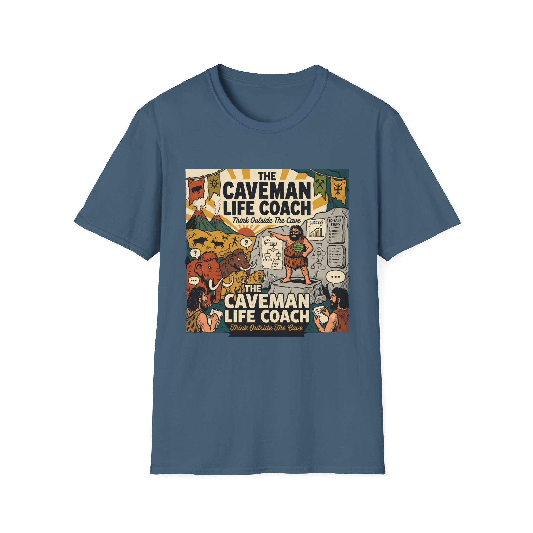 The Caveman Life Coach T-Shirt