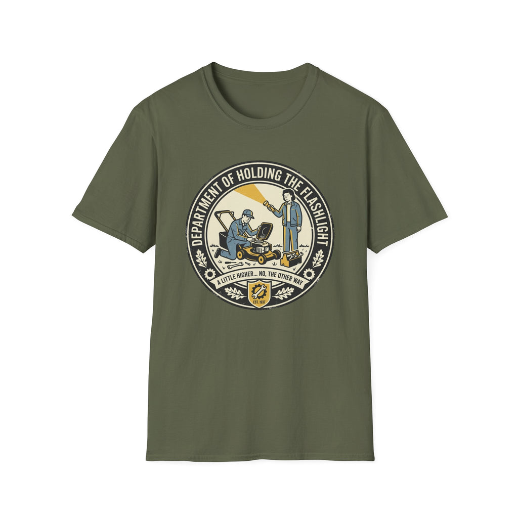 Department of Holding the Flashlight T-Shirt