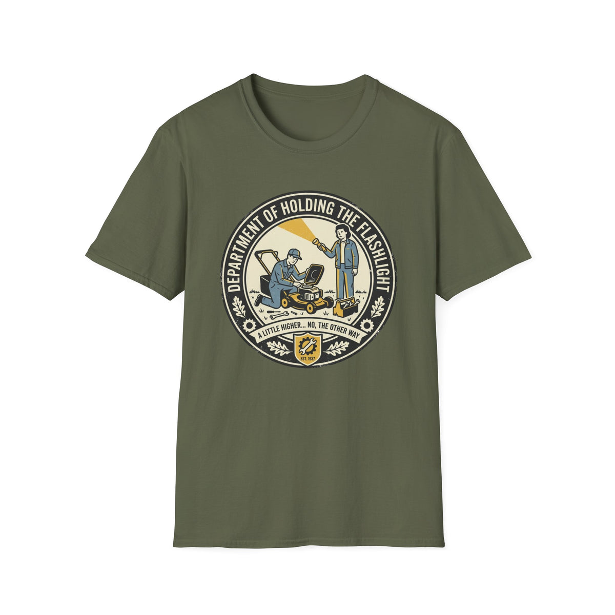 Department of Holding the Flashlight T-Shirt