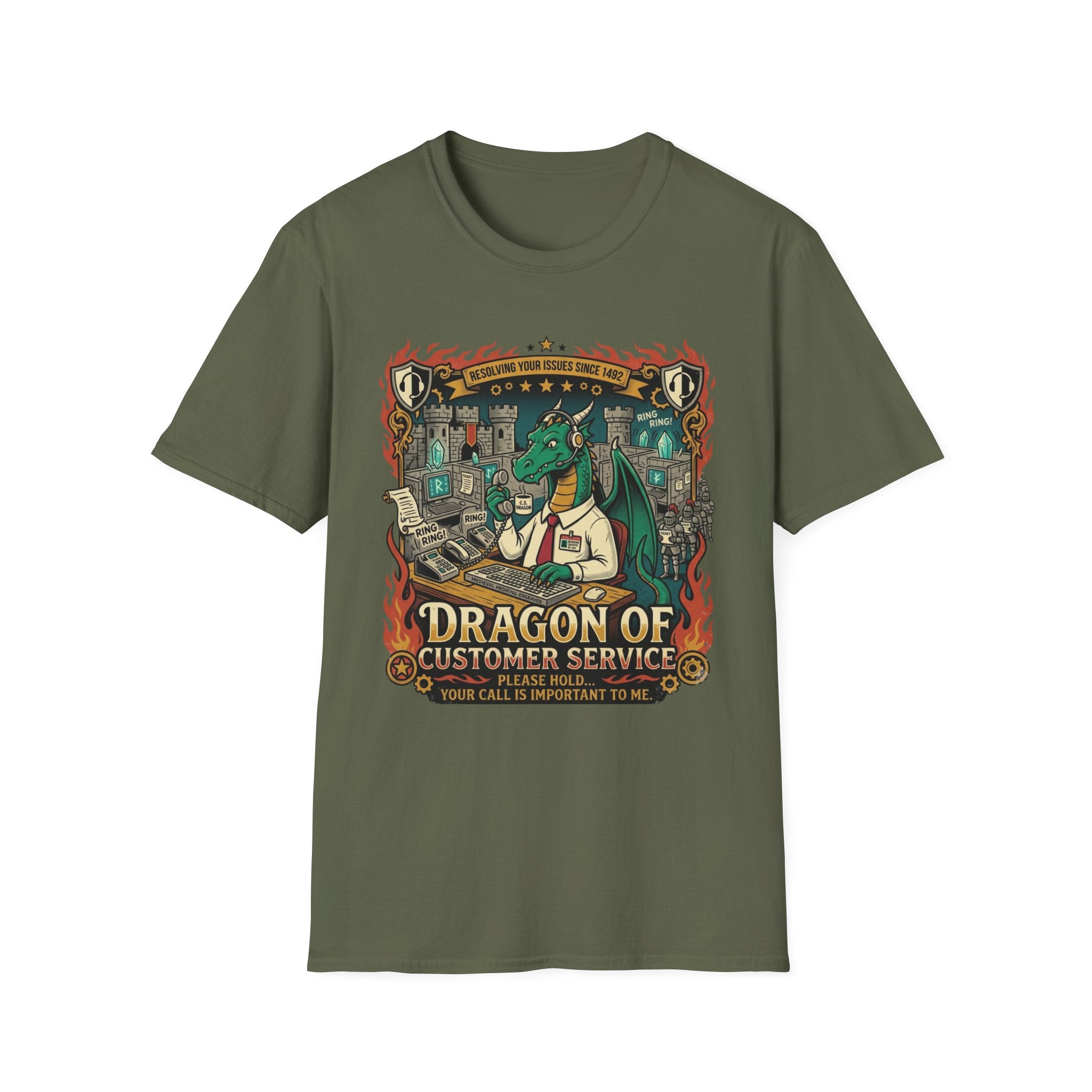The Dragon of Customer Service T-Shirt
