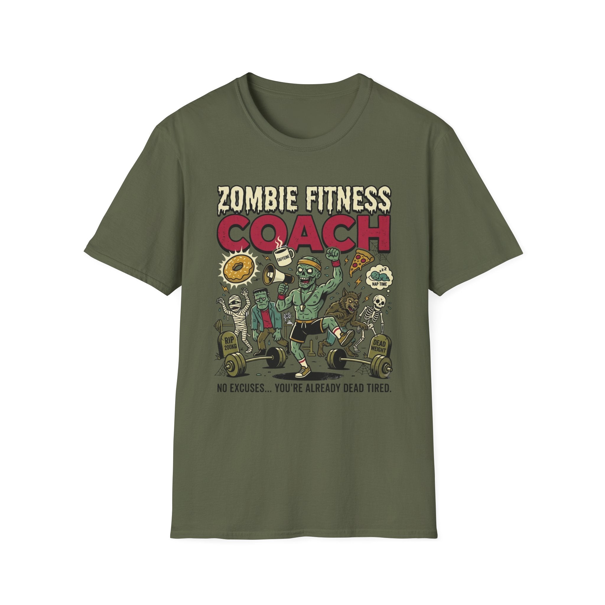 Zombie Fitness Coach T-Shirt