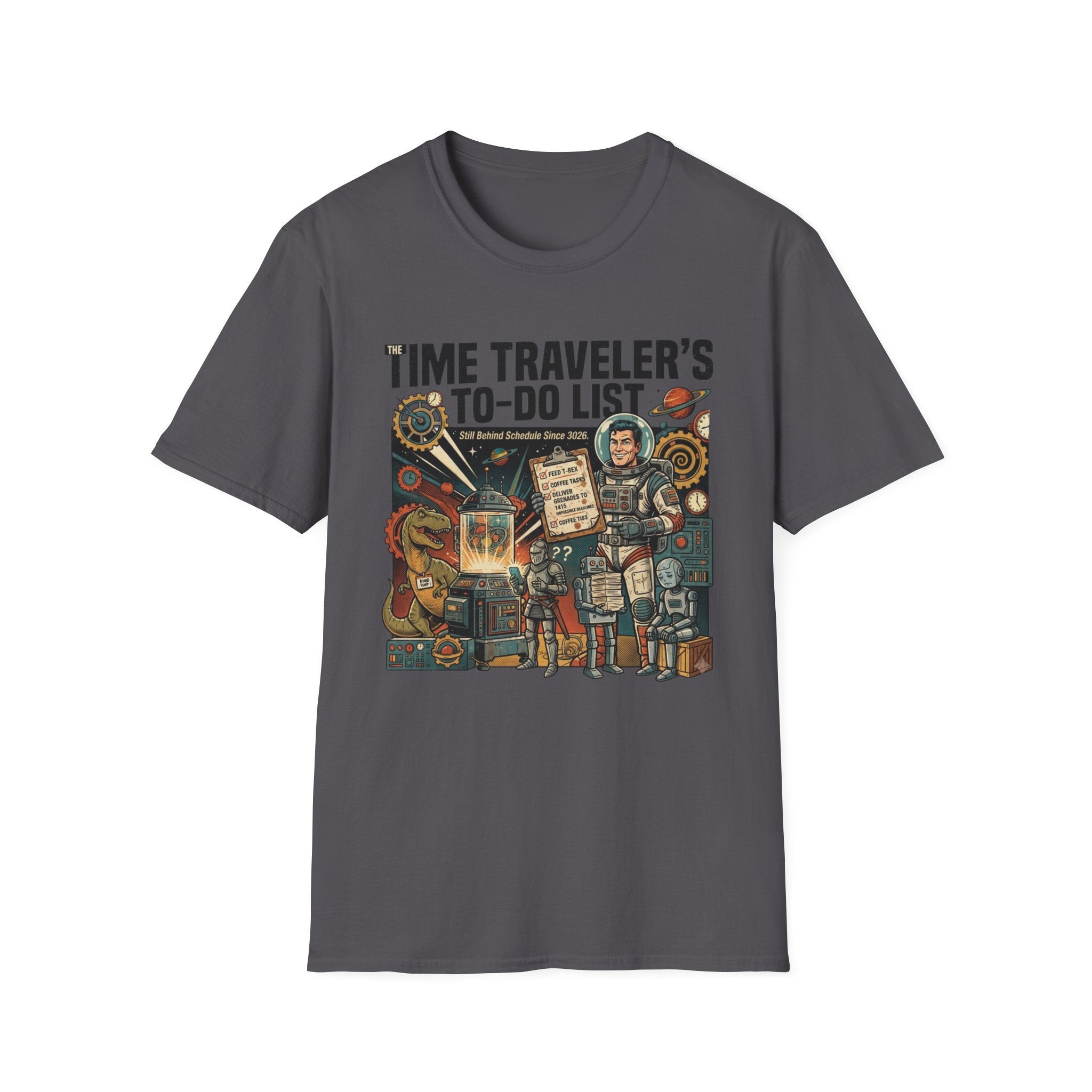The Time Traveler’s To-Do List T-Shirt