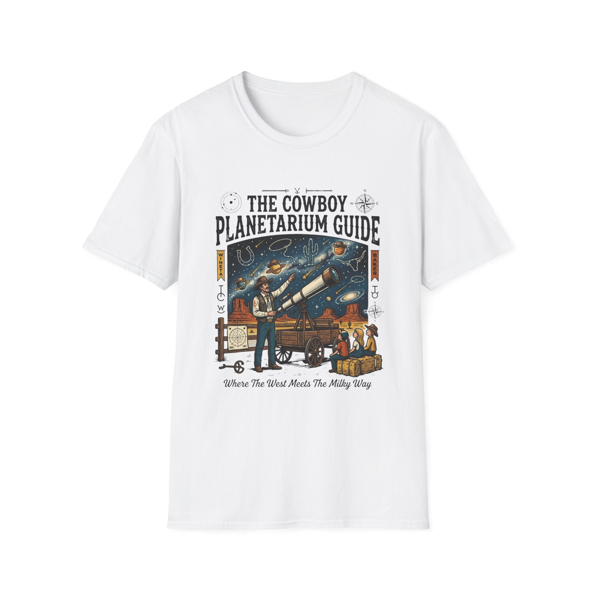 The Cowboy Planetarium Guide T-Shirt