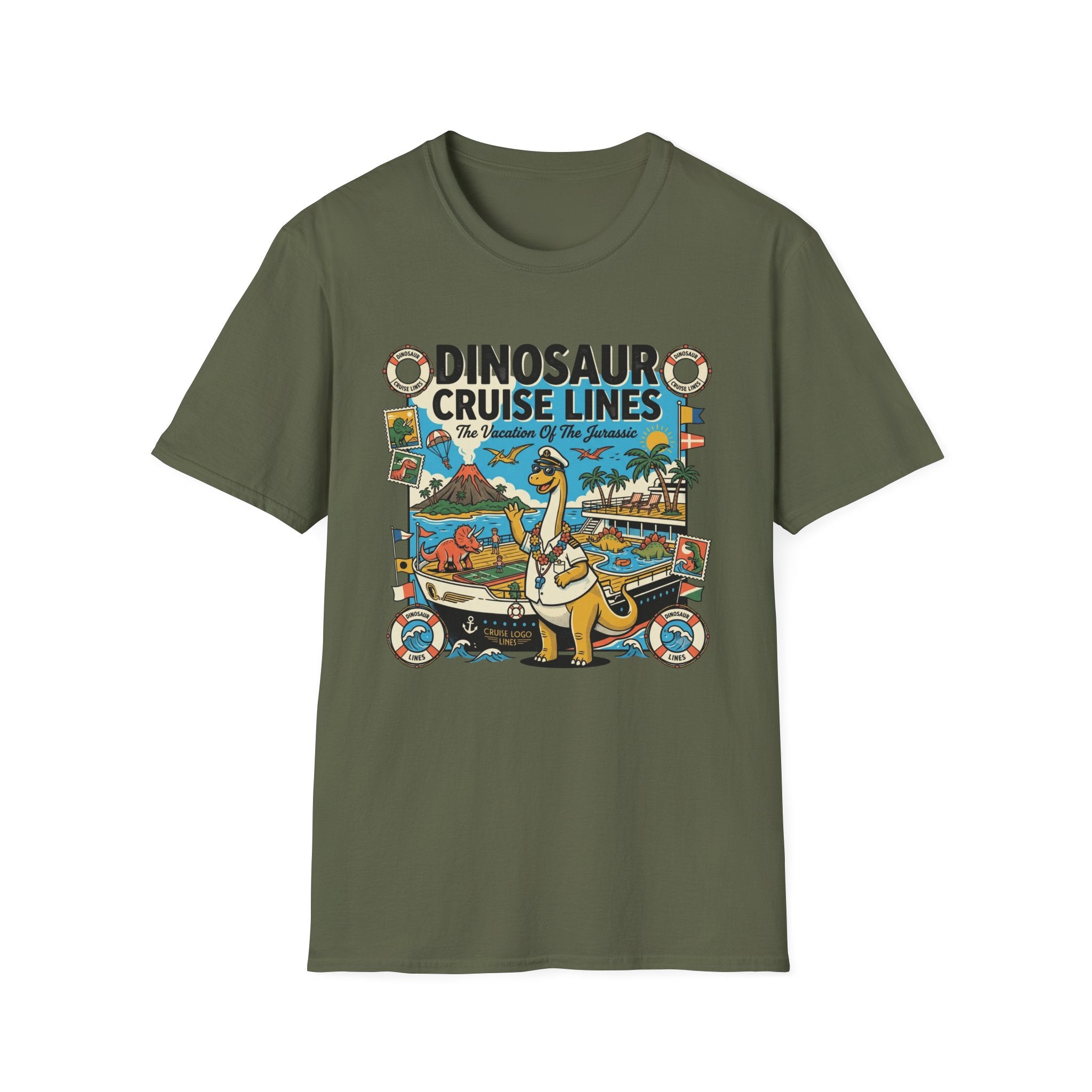 The Dinosaur Cruise Director T-Shirt