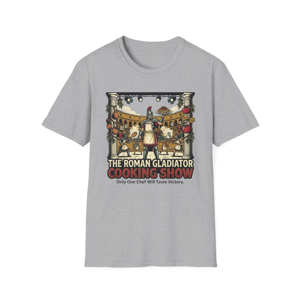 The Roman Gladiator Cooking Show T-Shirt