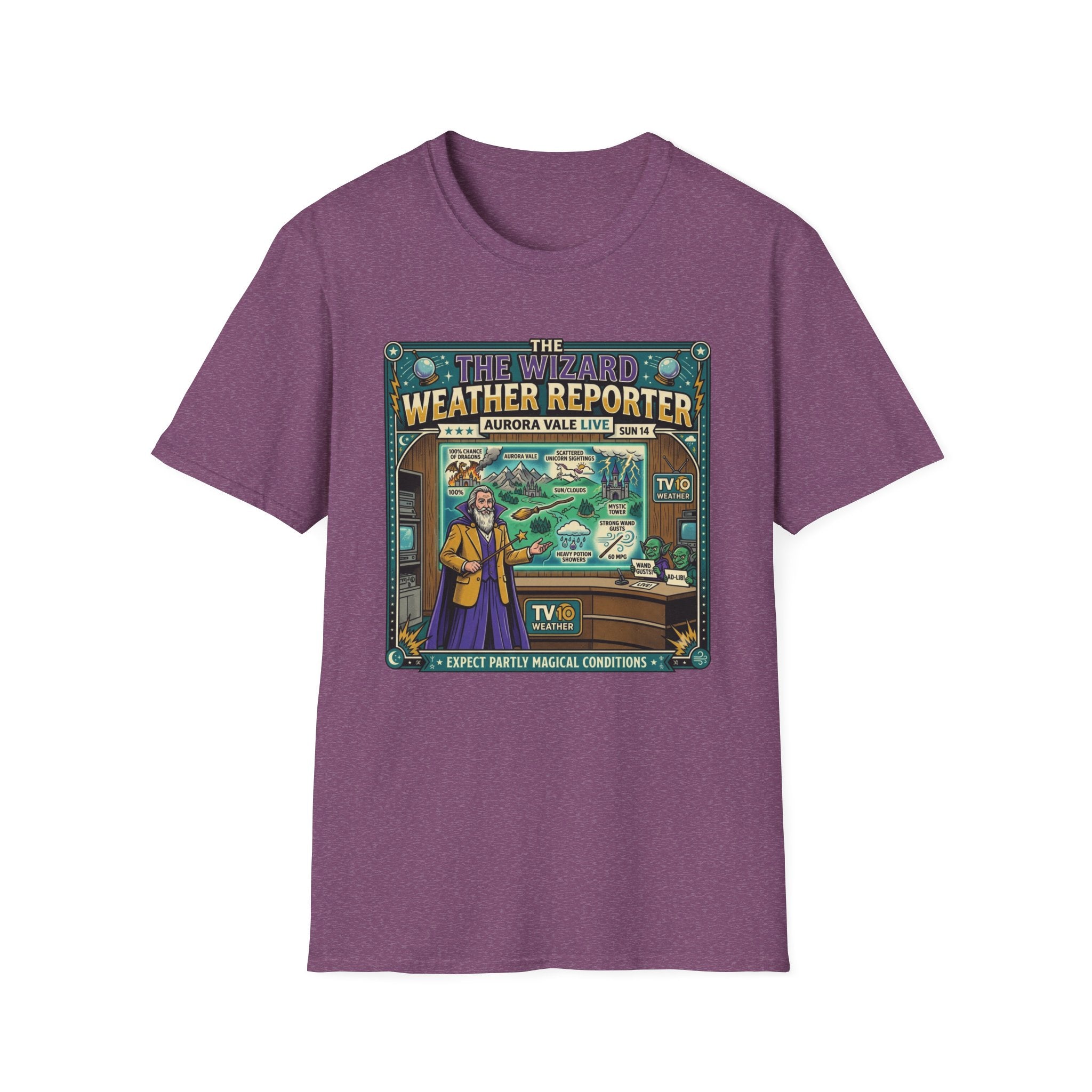 The Wizard Weather Reporter T-Shirt