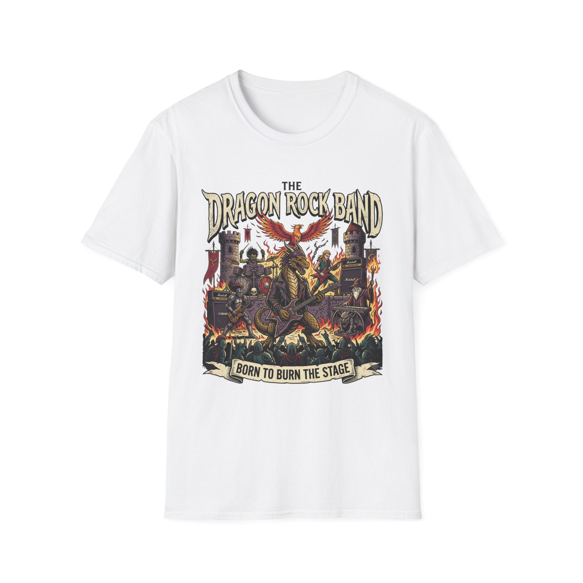 The Dragon Rock Band T-Shirt
