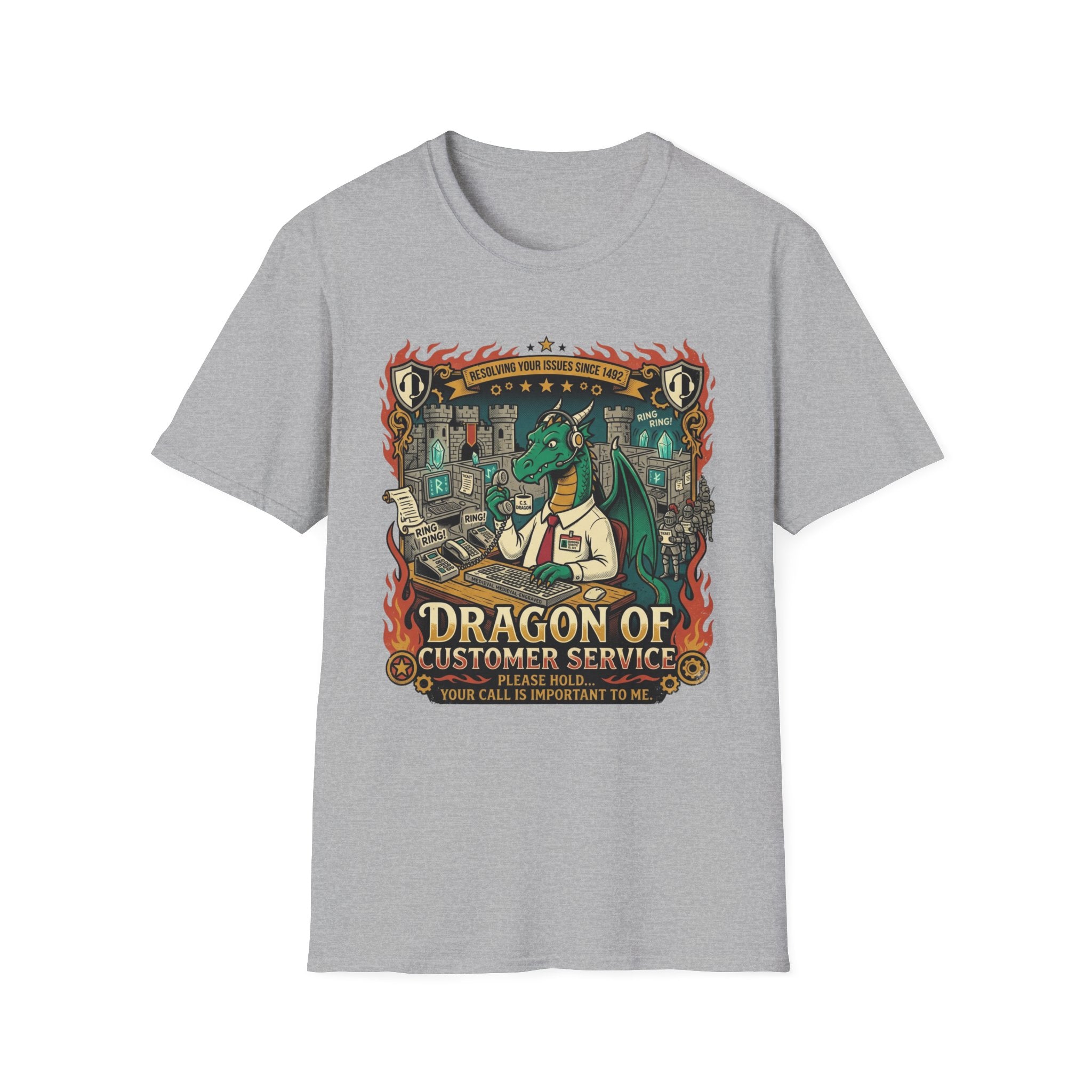 The Dragon of Customer Service T-Shirt