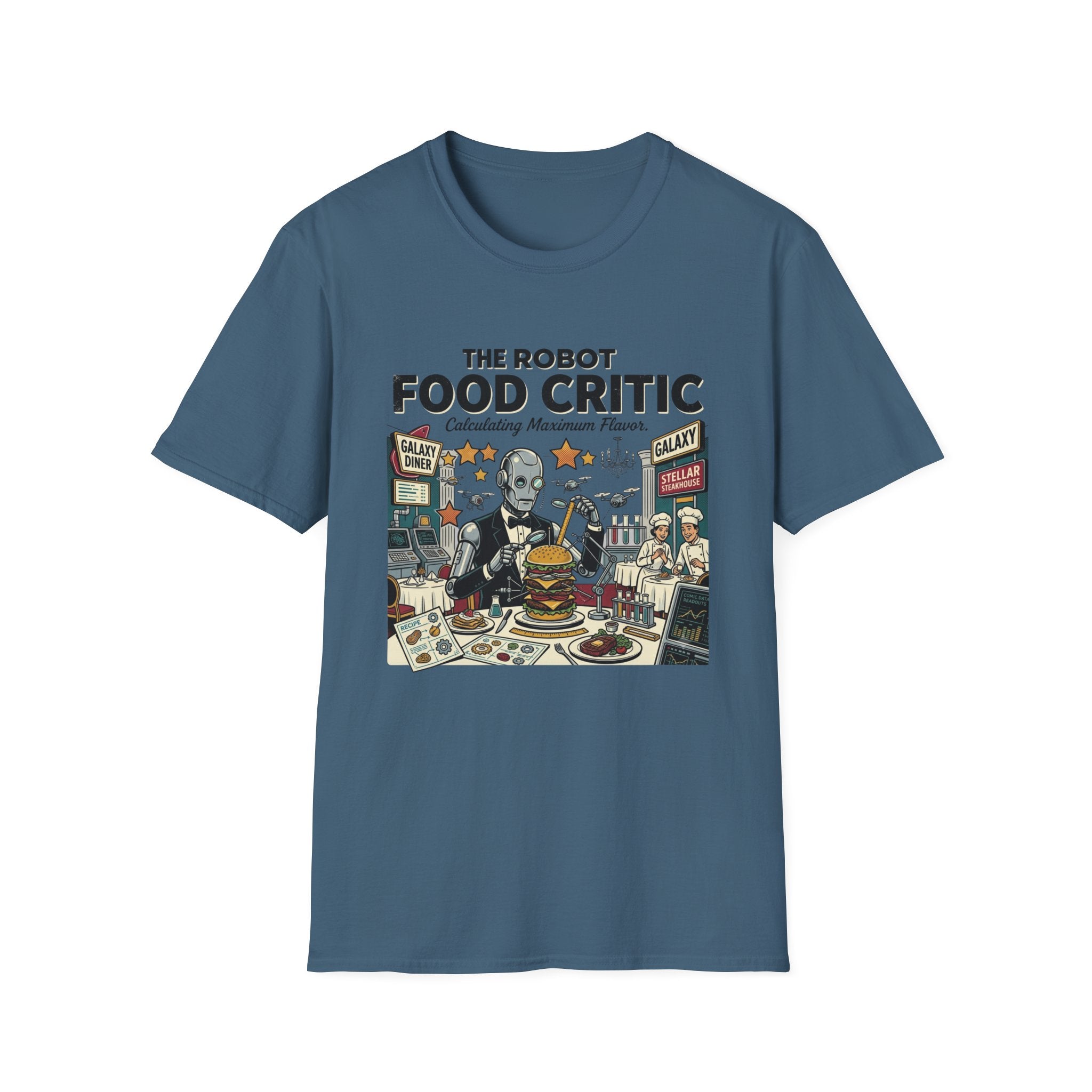 The Robot Food Critic T-Shirt