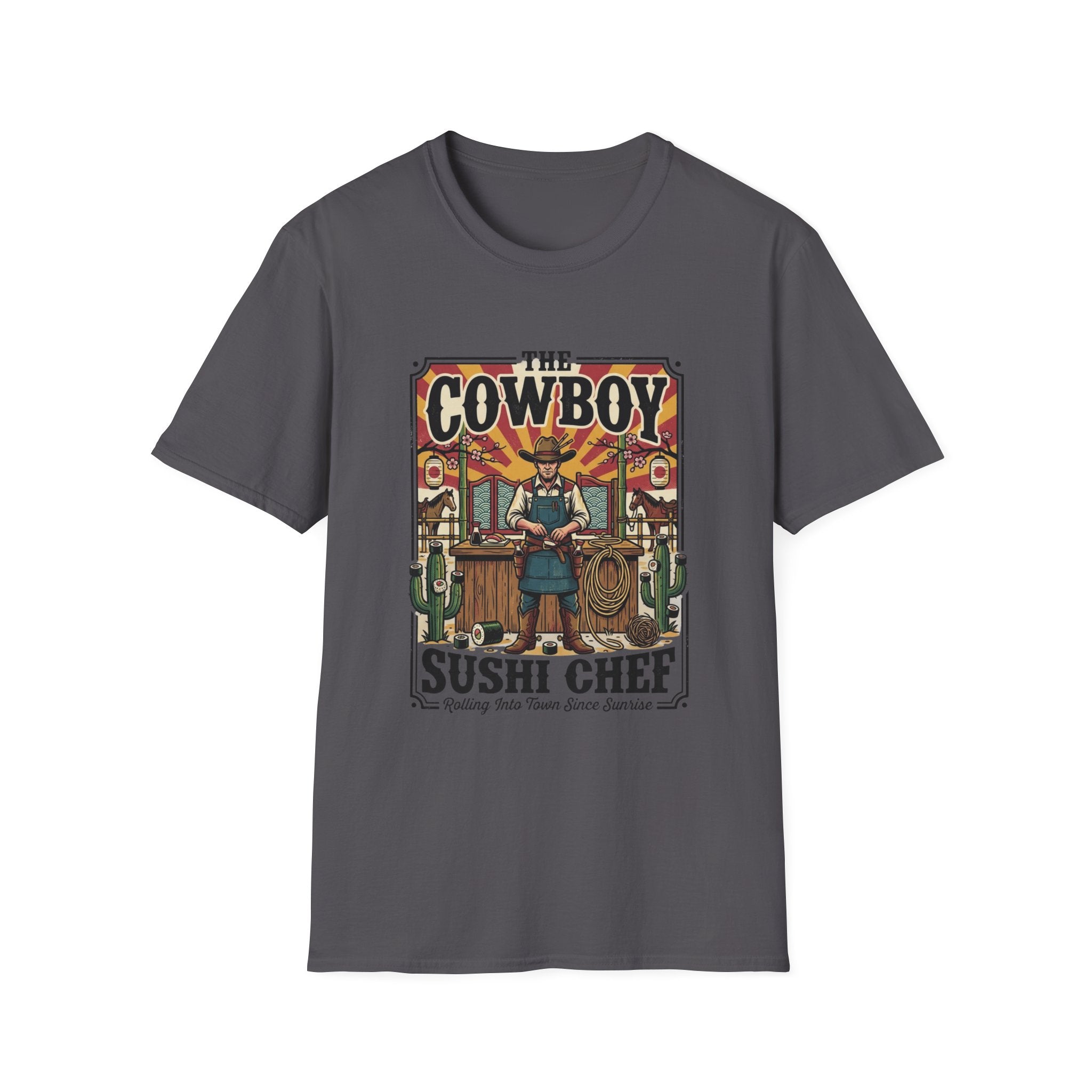 The Cowboy Sushi Chef T-Shirt