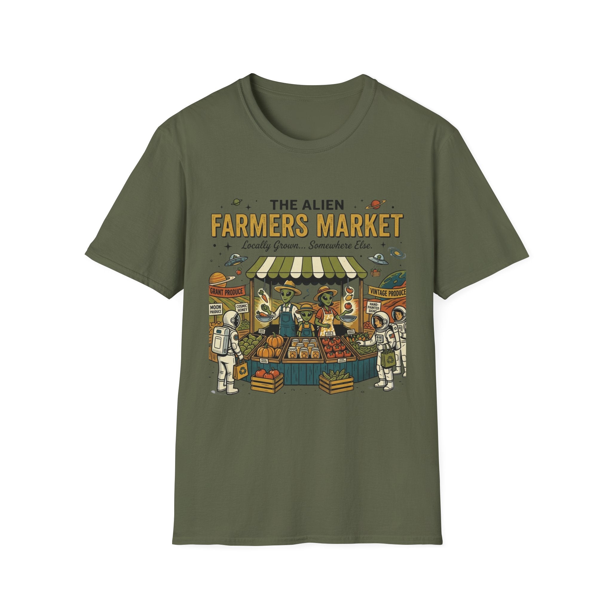 The Alien Farmers Market T-Shirt
