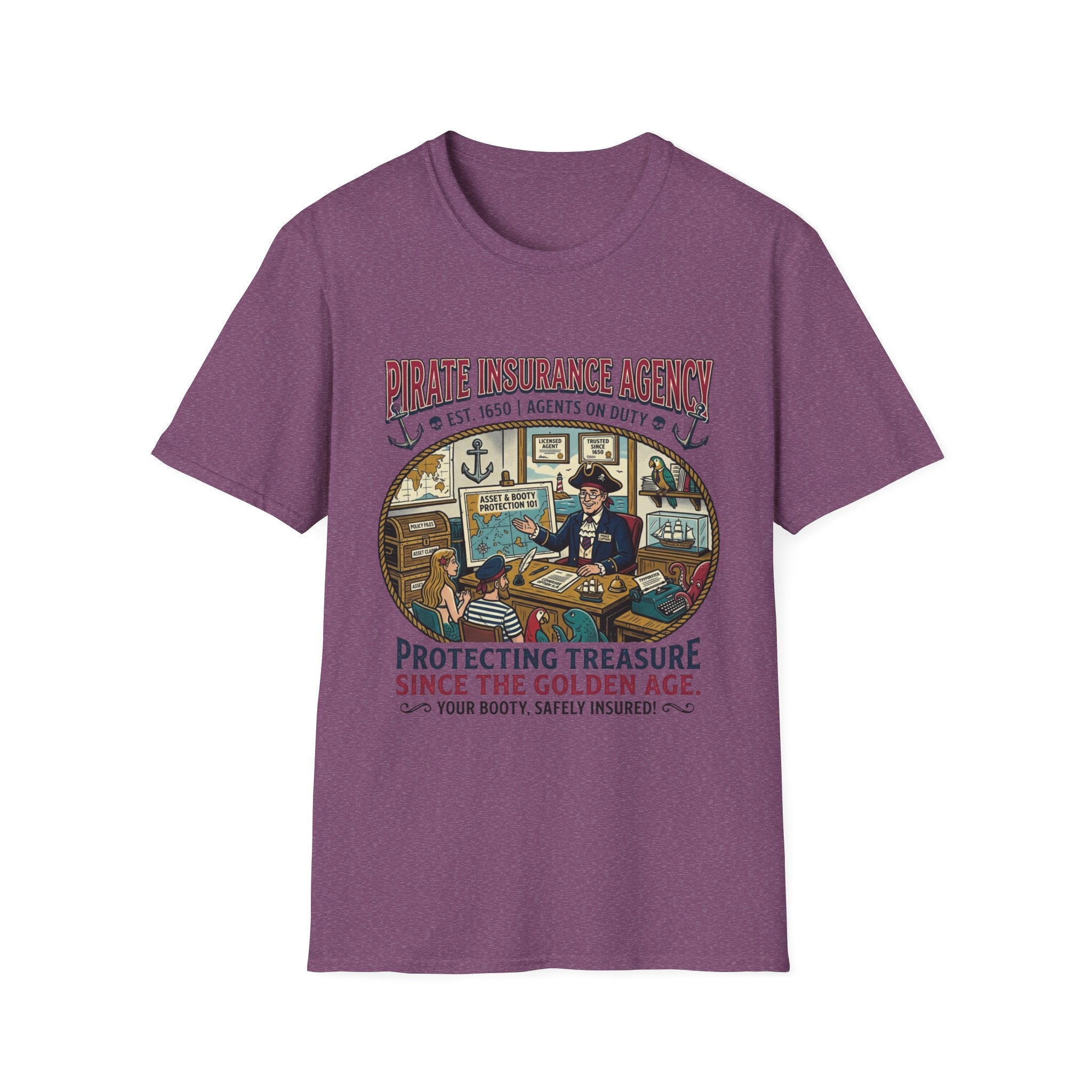 The Pirate Farmers Insurance Office T-Shirt