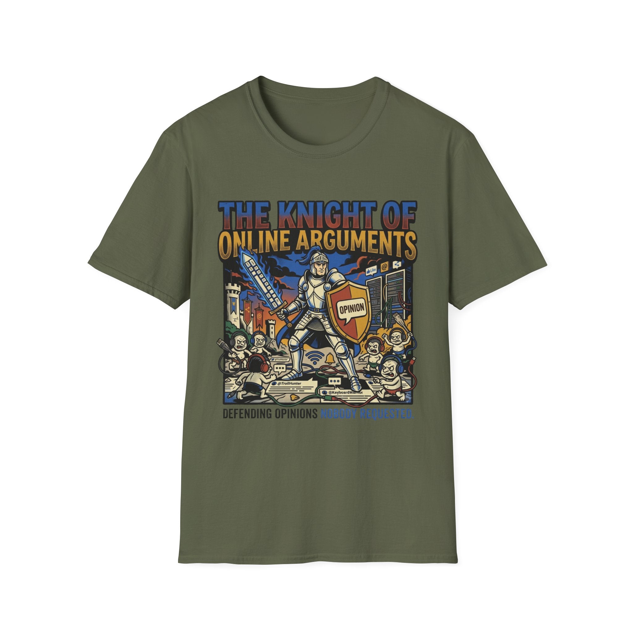 The Knight of Online Arguments T-Shirt