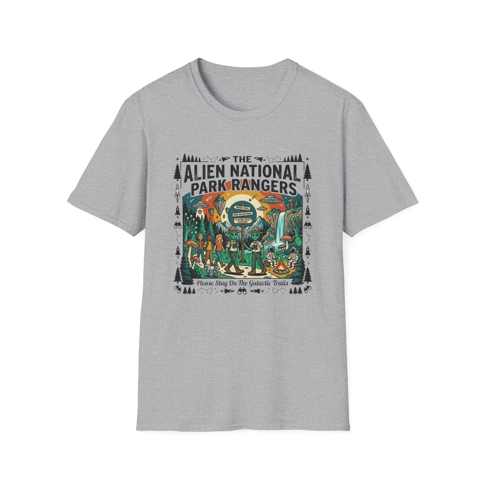 The Alien National Park Rangers T-Shirt