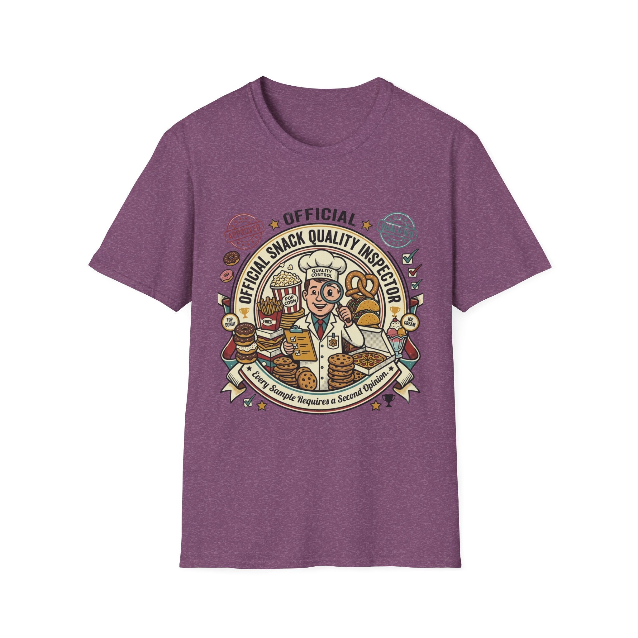 Official Snack Quality Inspector T-Shirt
