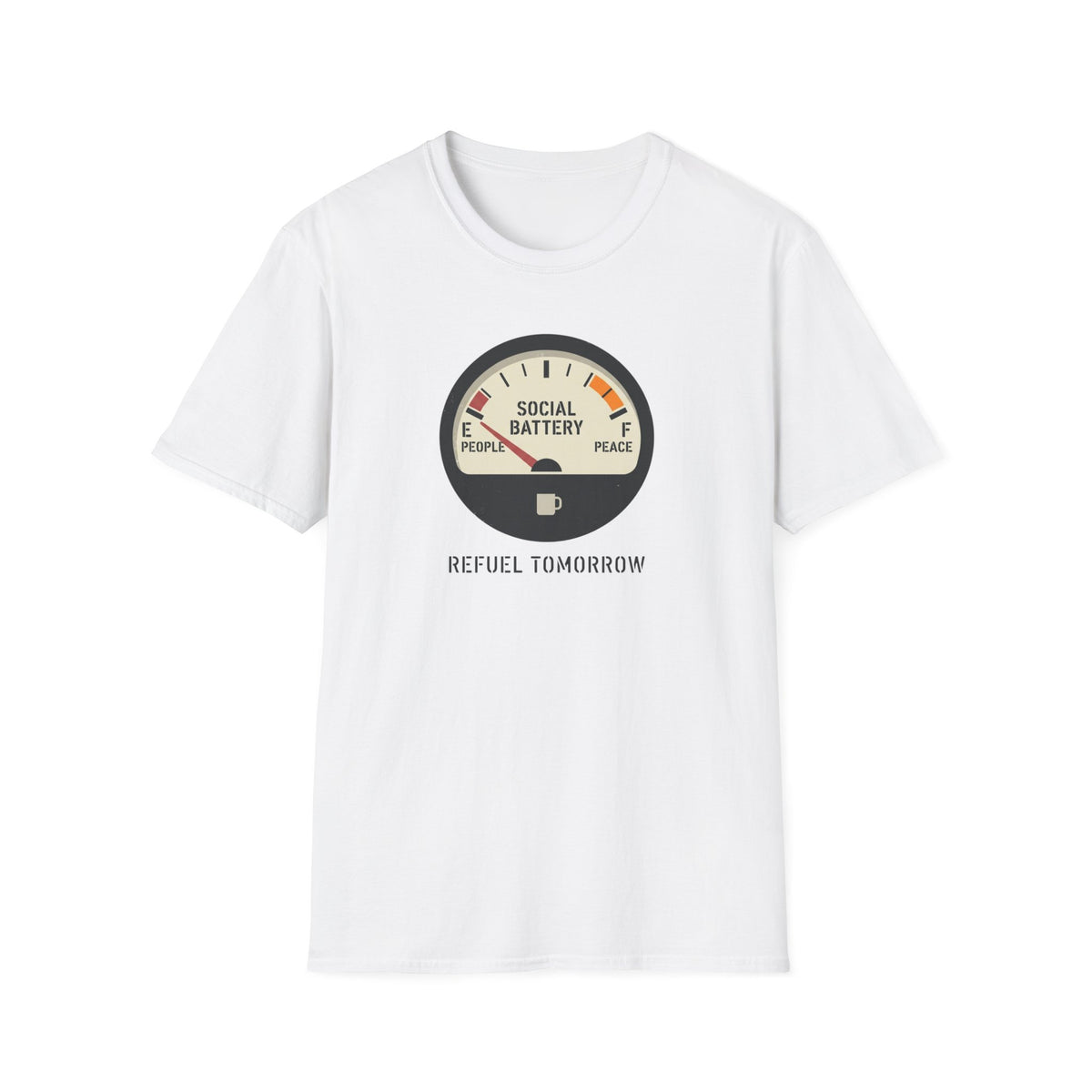 Social Battery Odometer T-Shirt