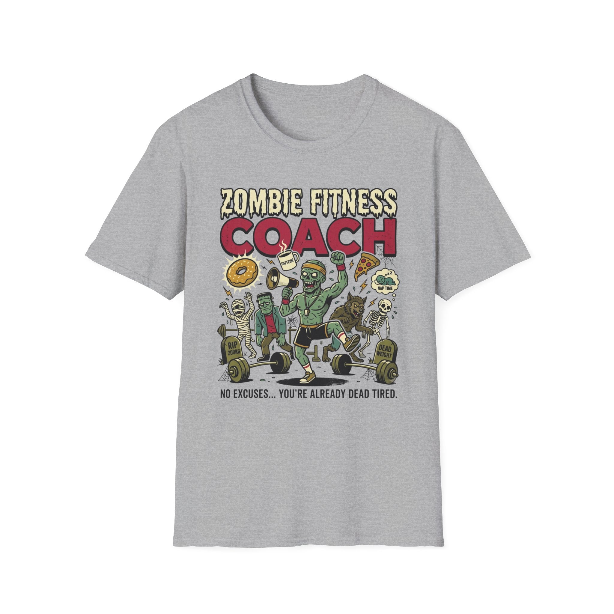 Zombie Fitness Coach T-Shirt