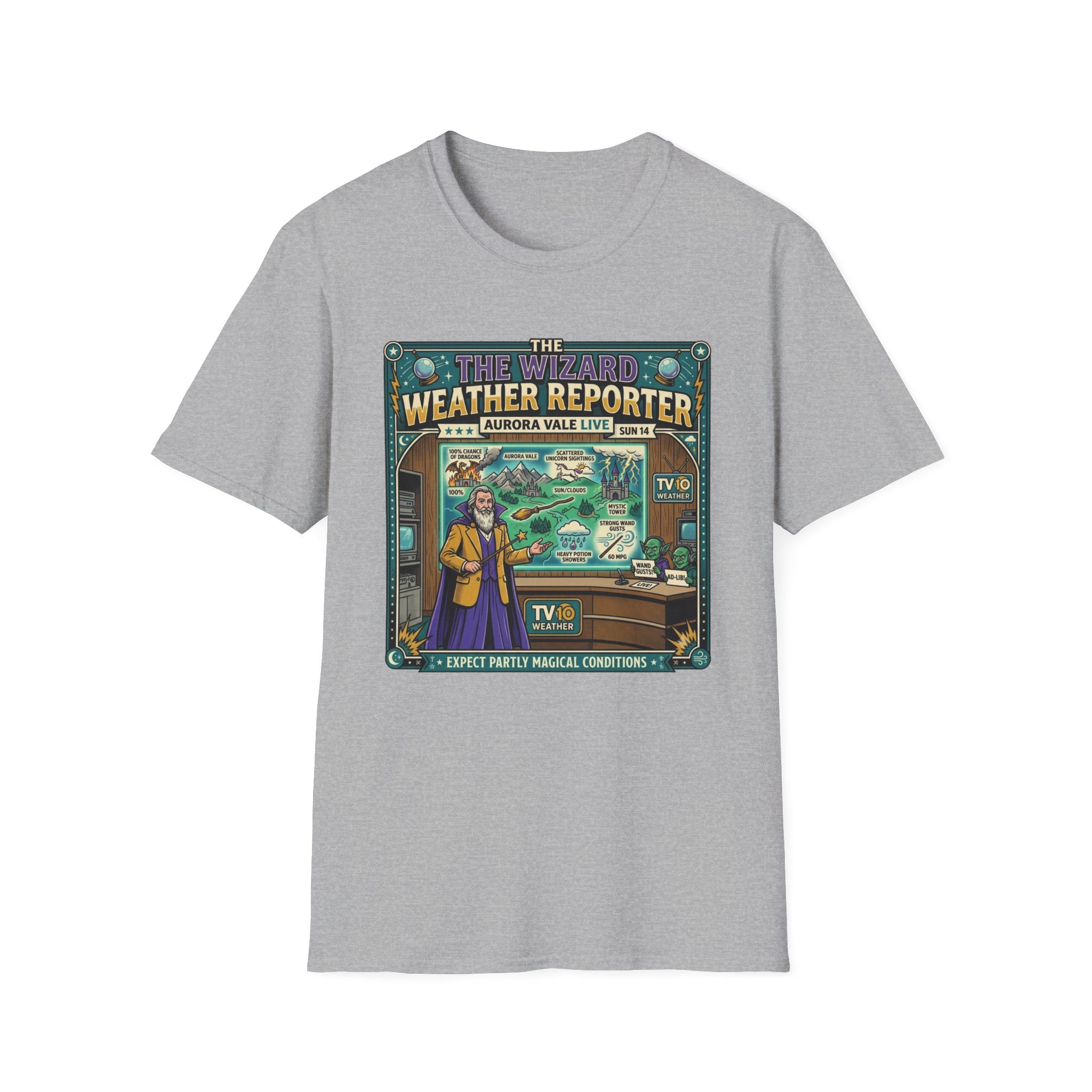 The Wizard Weather Reporter T-Shirt