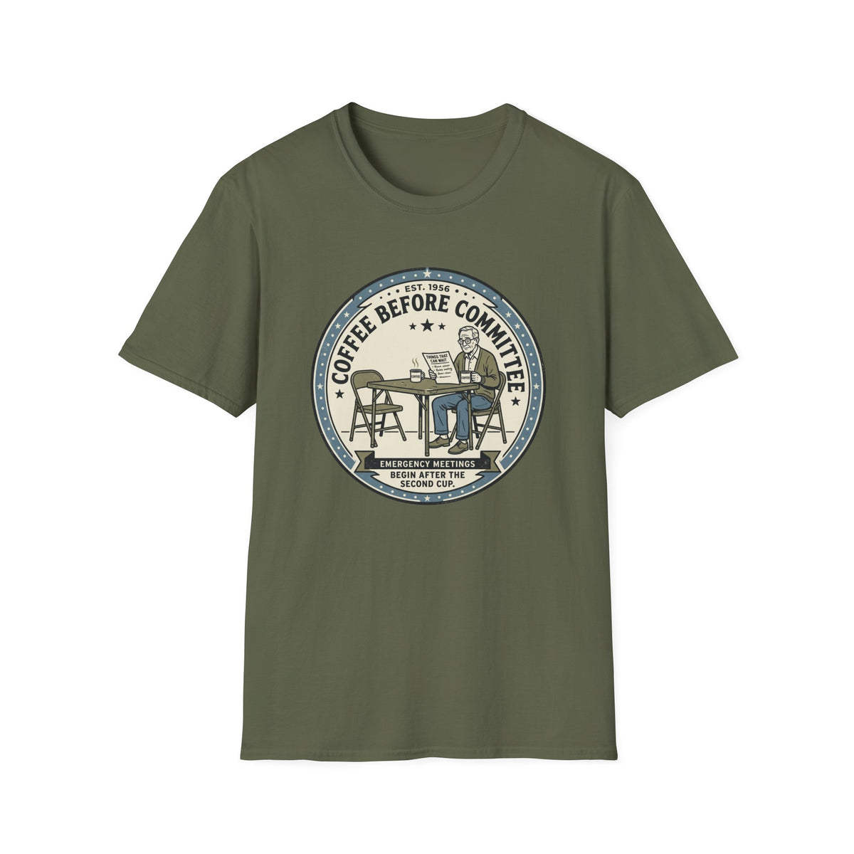 Coffee Before Committee T-Shirt