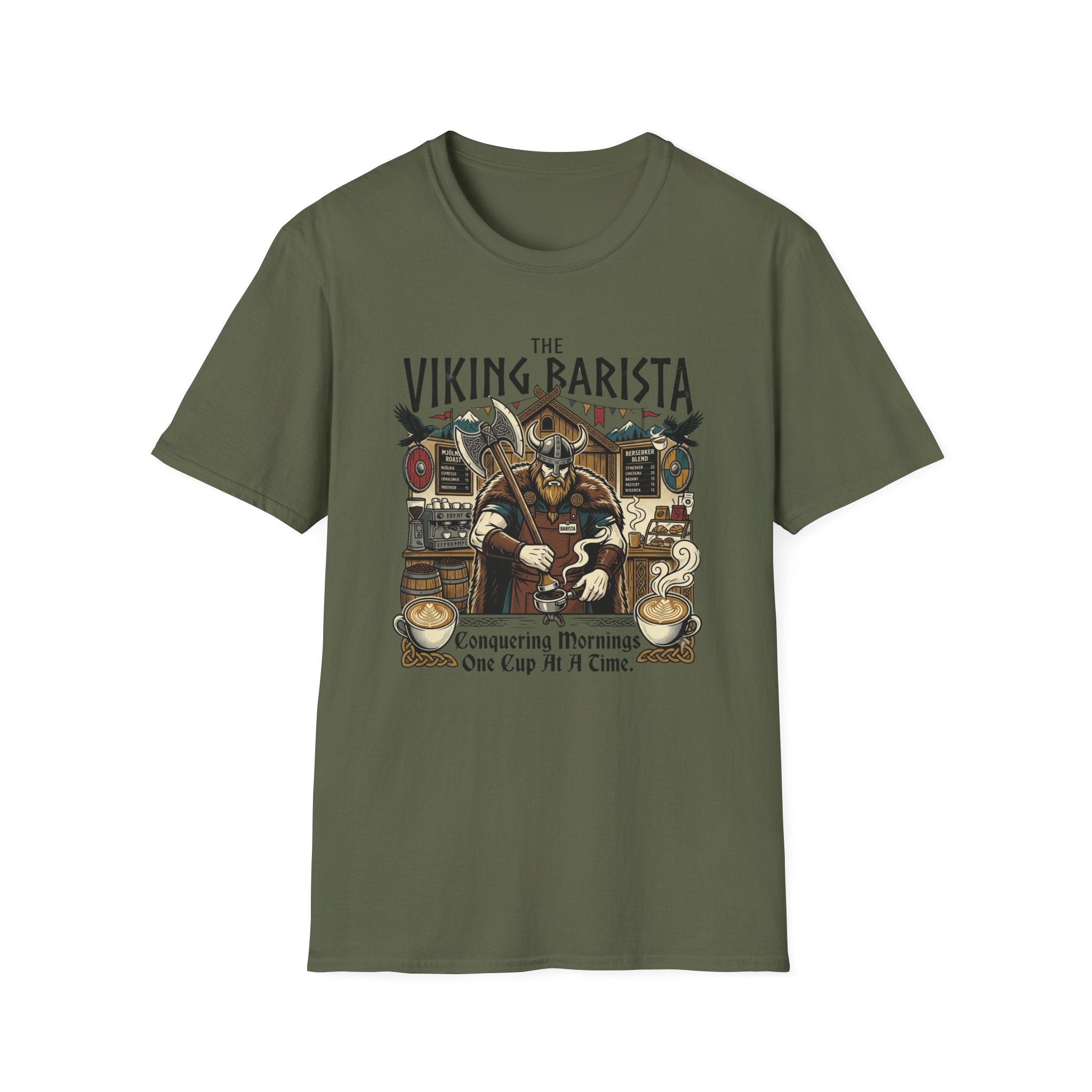 The Viking Barista T-Shirt