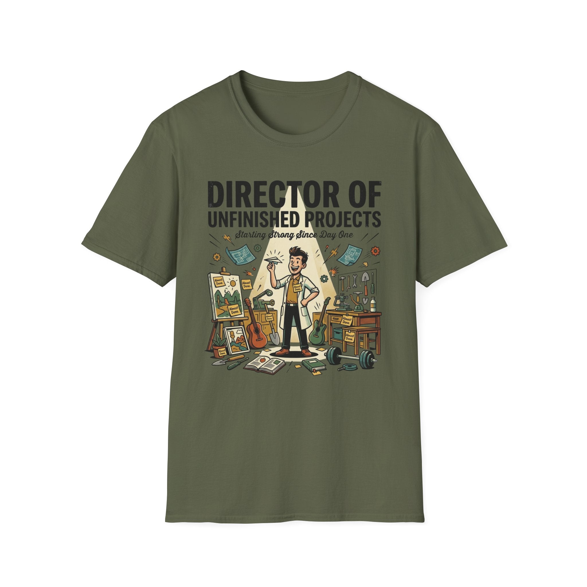 Director Of Unfinished Projects T-Shirt
