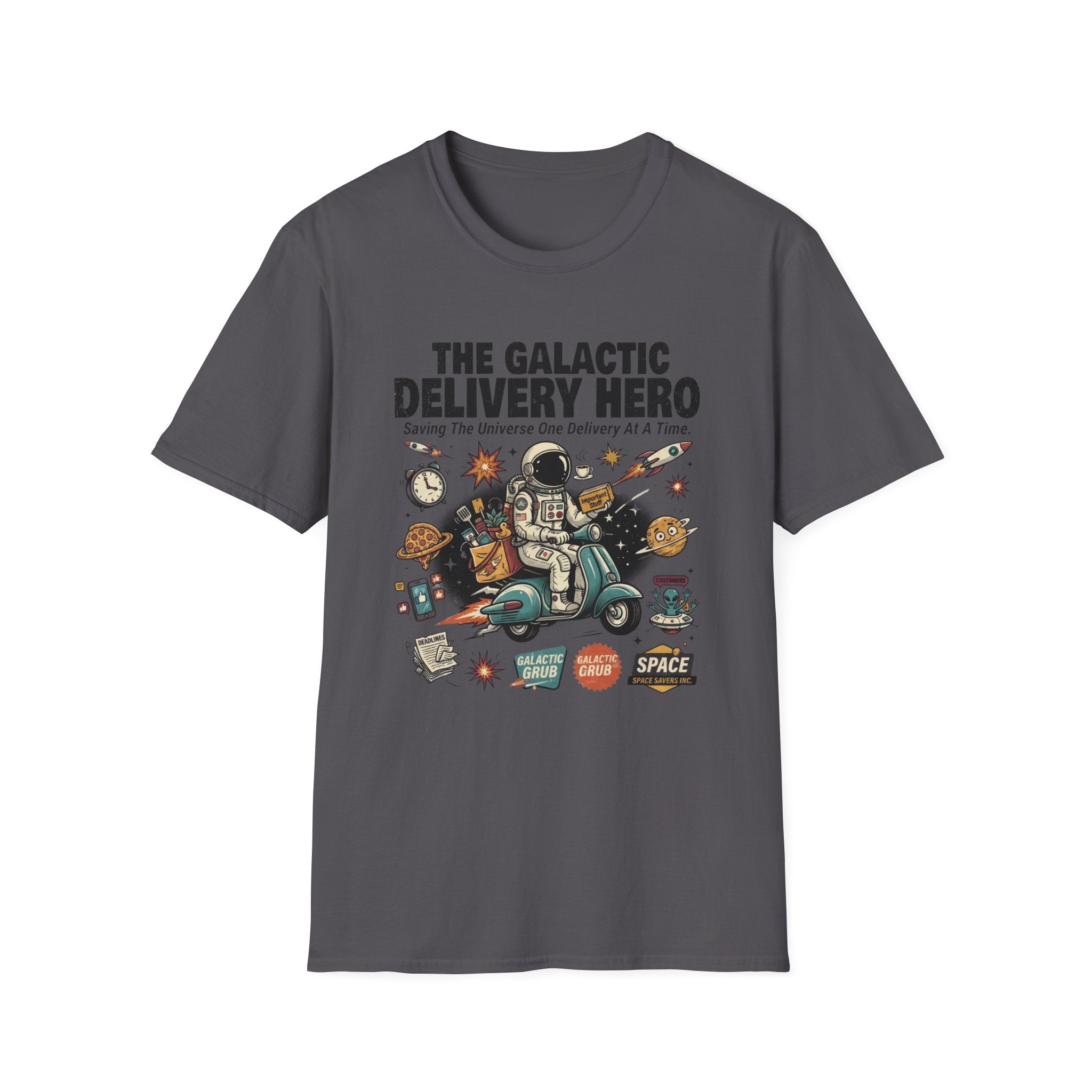 The Galactic Delivery Hero T-Shirt