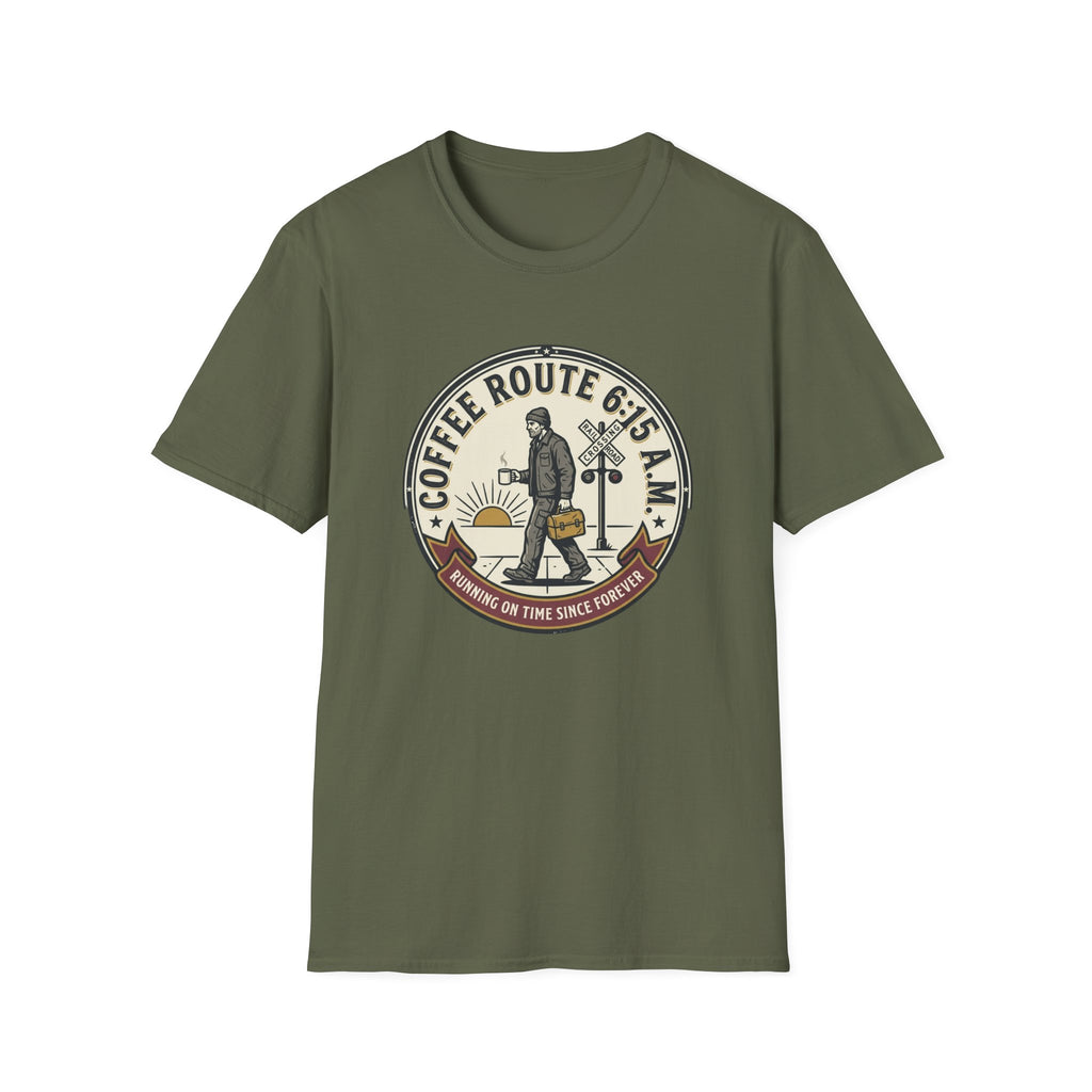 Coffee Route 06:15 A.M. T-Shirt