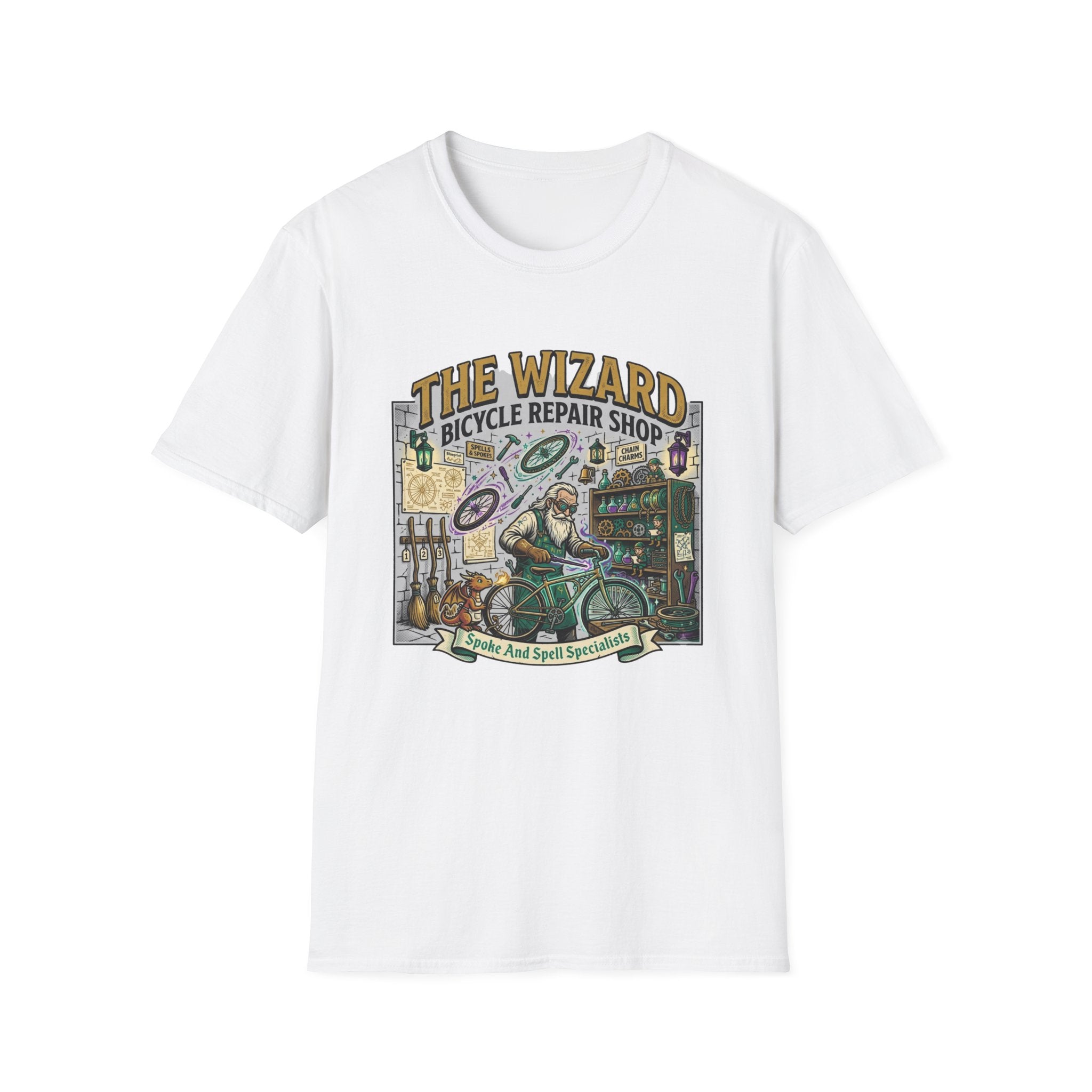 The Wizard Bicycle Repair Shop T-Shirt