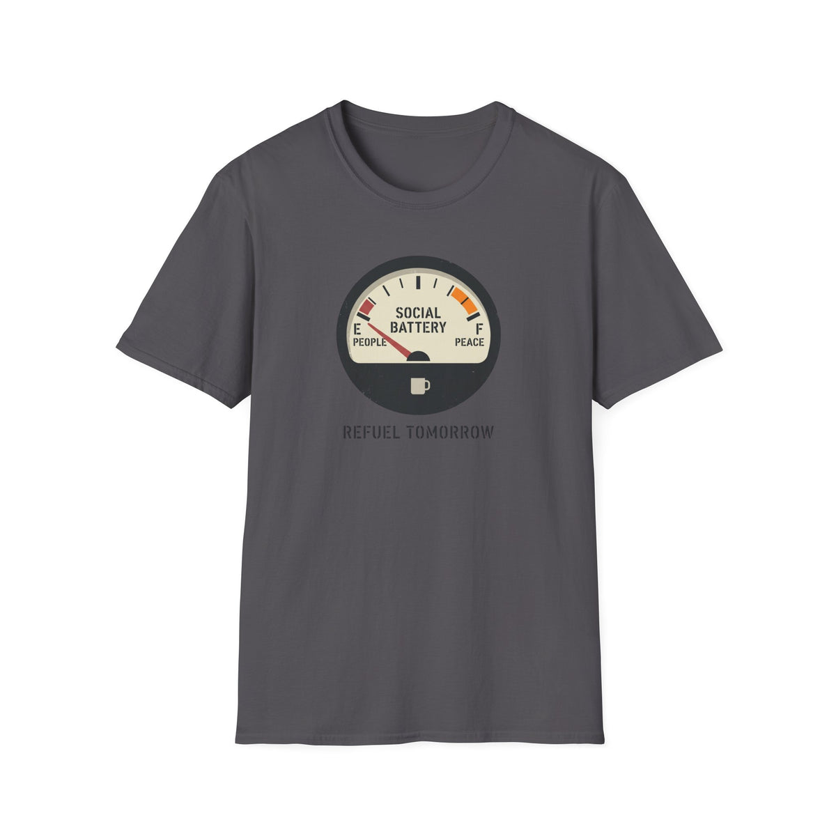 Social Battery Odometer T-Shirt