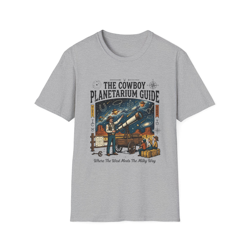The Cowboy Planetarium Guide T-Shirt
