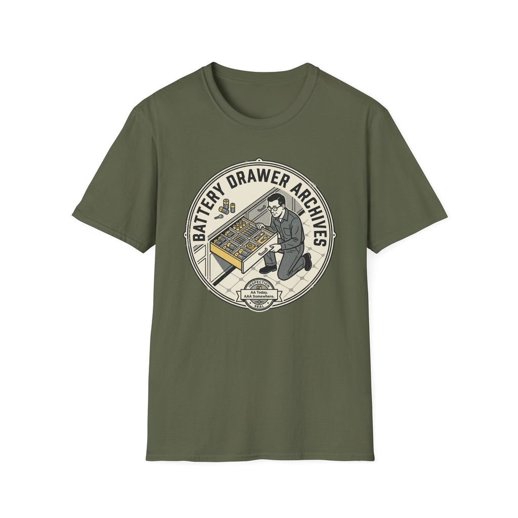 Battery Drawer Archives T-Shirt