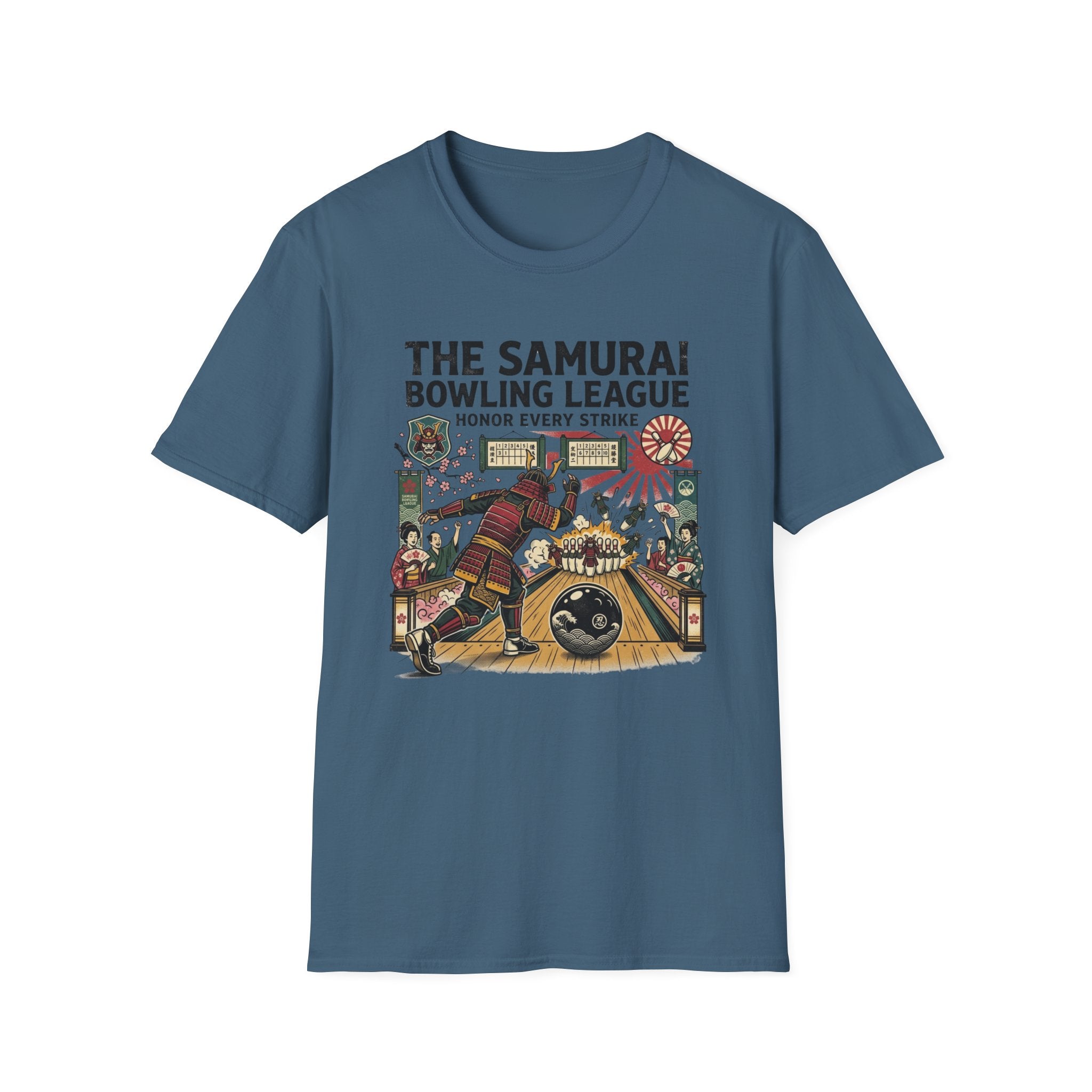 The Samurai Bowling League T-Shirt