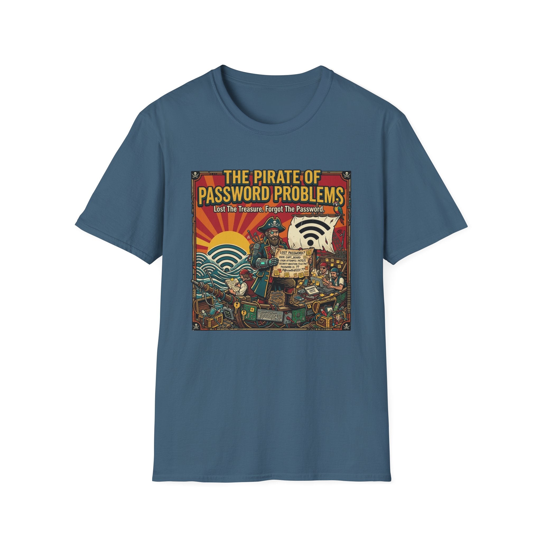 The Pirate of Password Problems T-Shirt