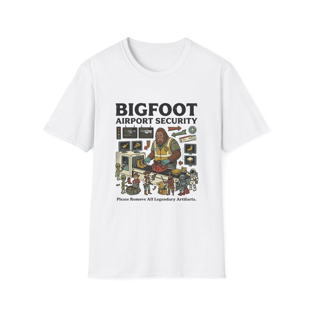 The Bigfoot Airport Security Officer T-Shirt
