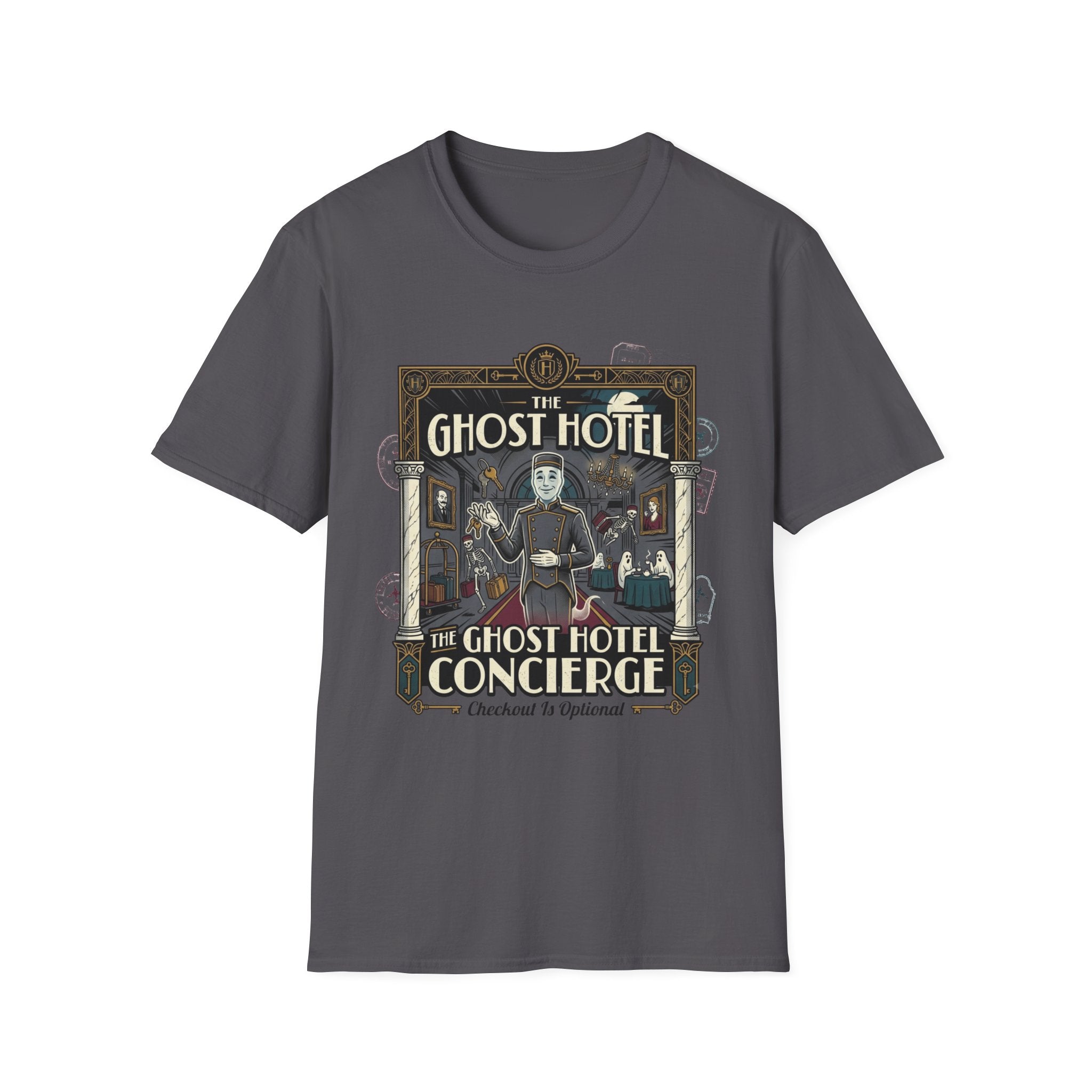 The Ghost Hotel Concierge T-Shirt