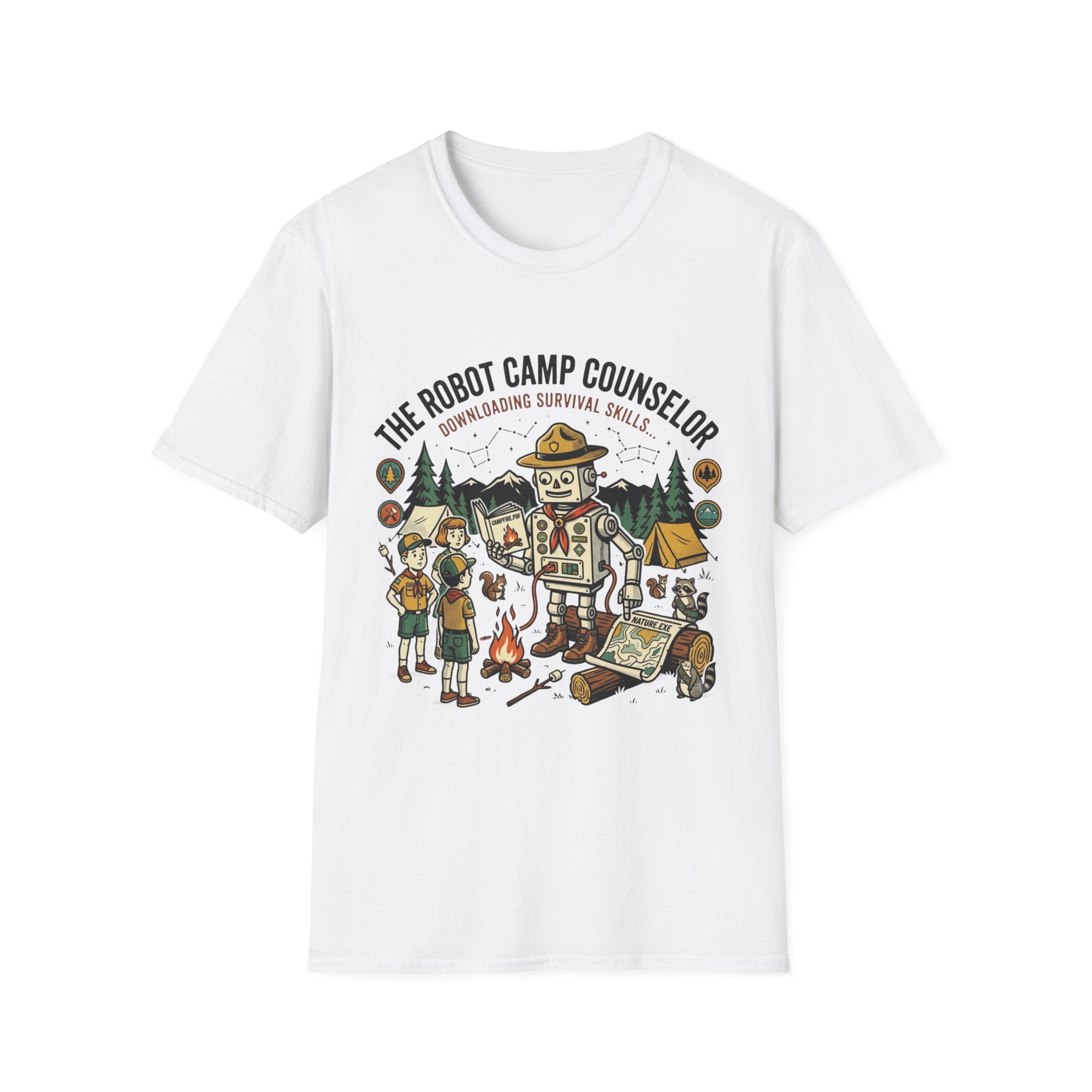 The Robot Camp Counselor T-Shirt