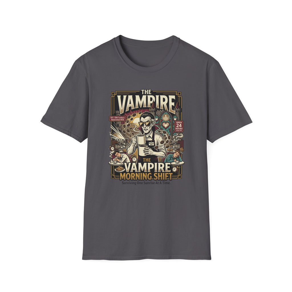 The Vampire Morning Shift T-Shirt