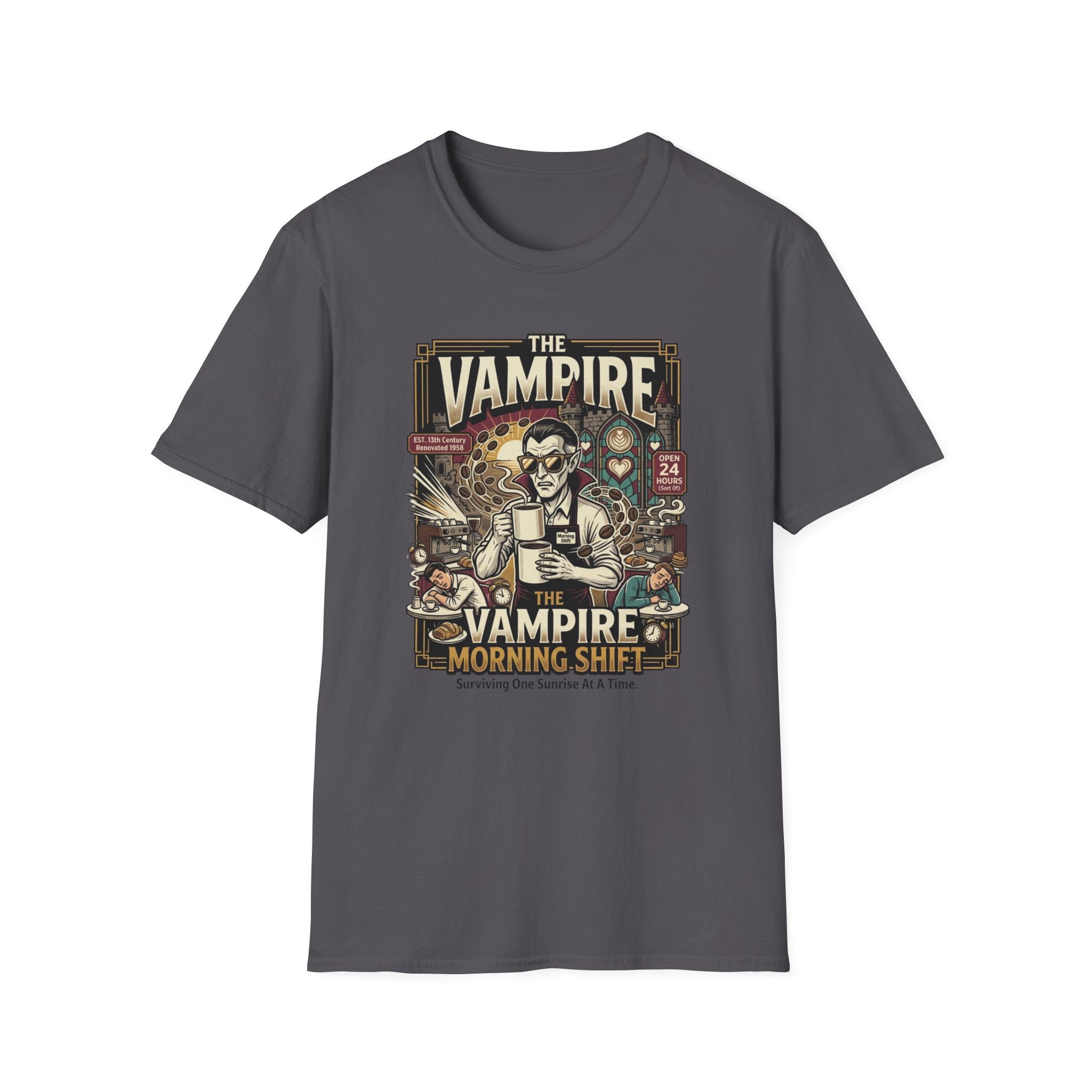 The Vampire Morning Shift T-Shirt