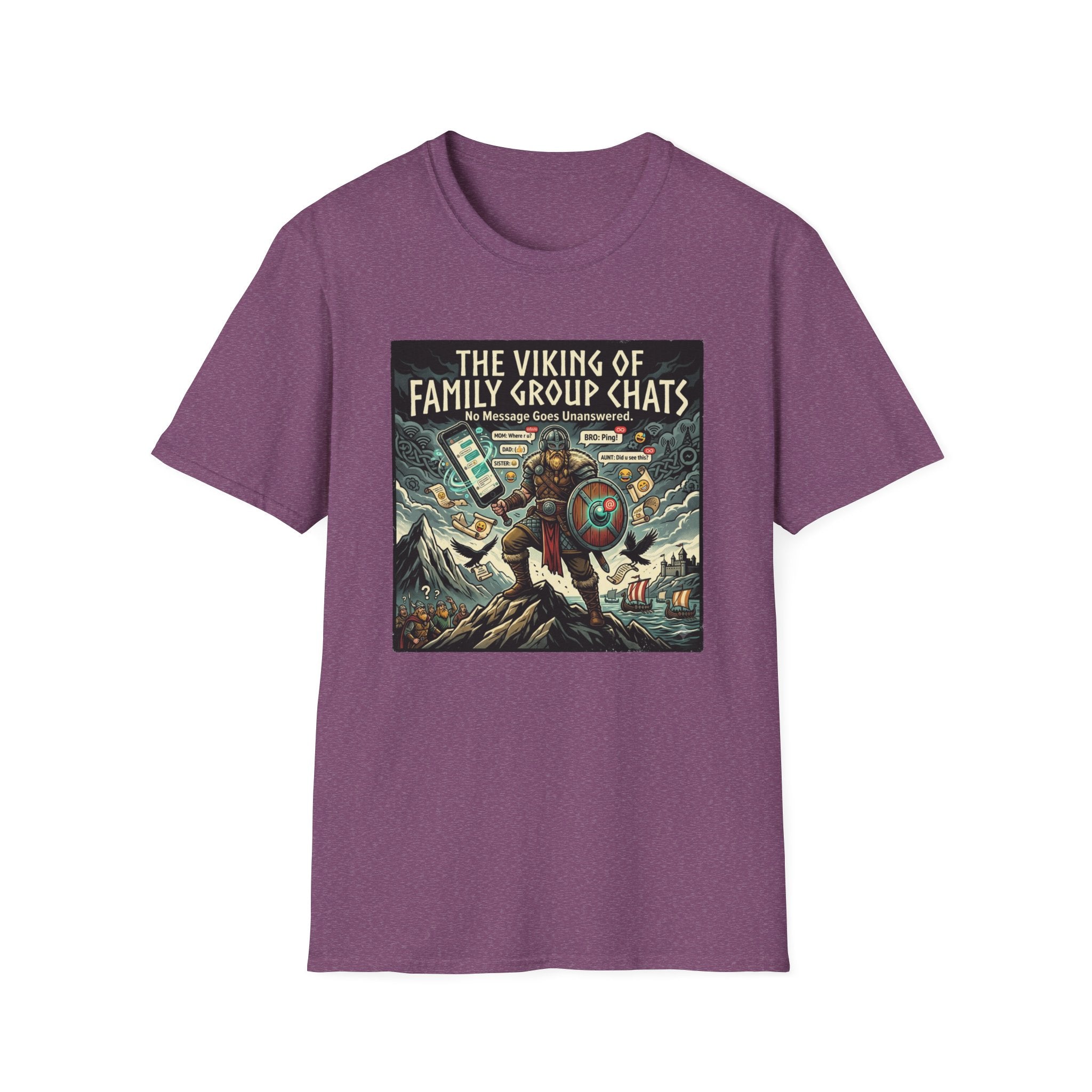 The Viking of Family Group Chats T-Shirt