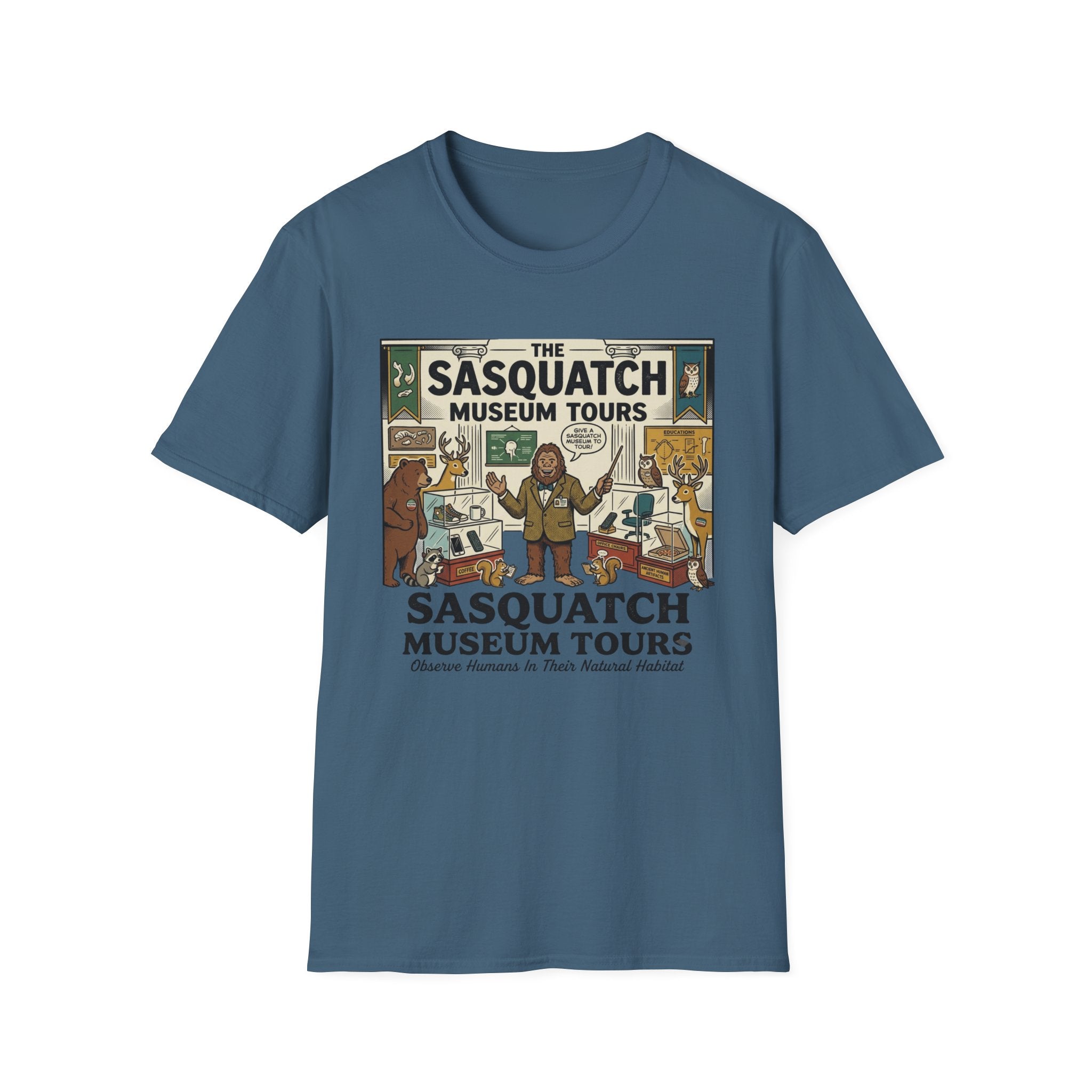 The Sasquatch Museum Tour Guide T-Shirt