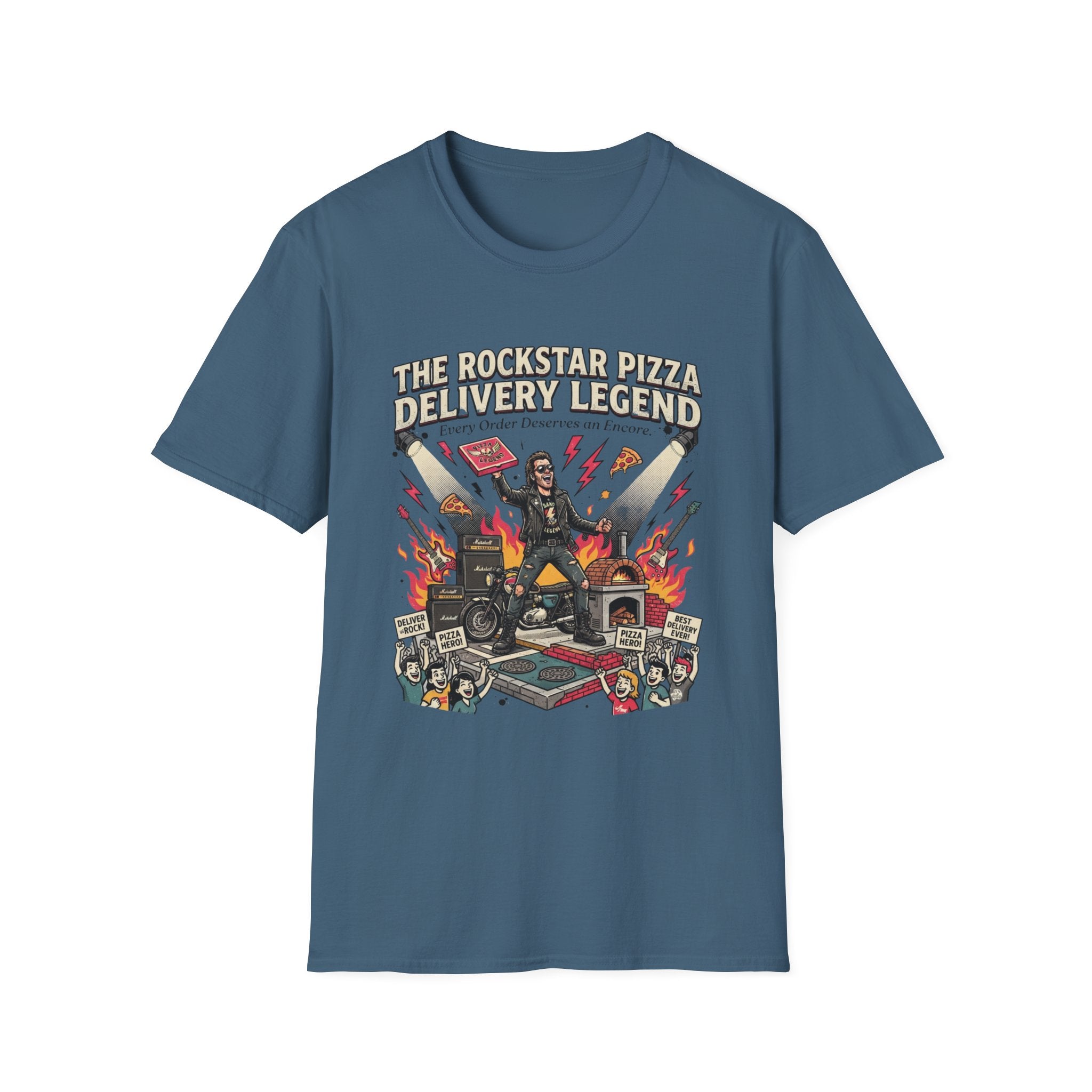 The Rockstar Pizza Delivery Legend T-Shirt