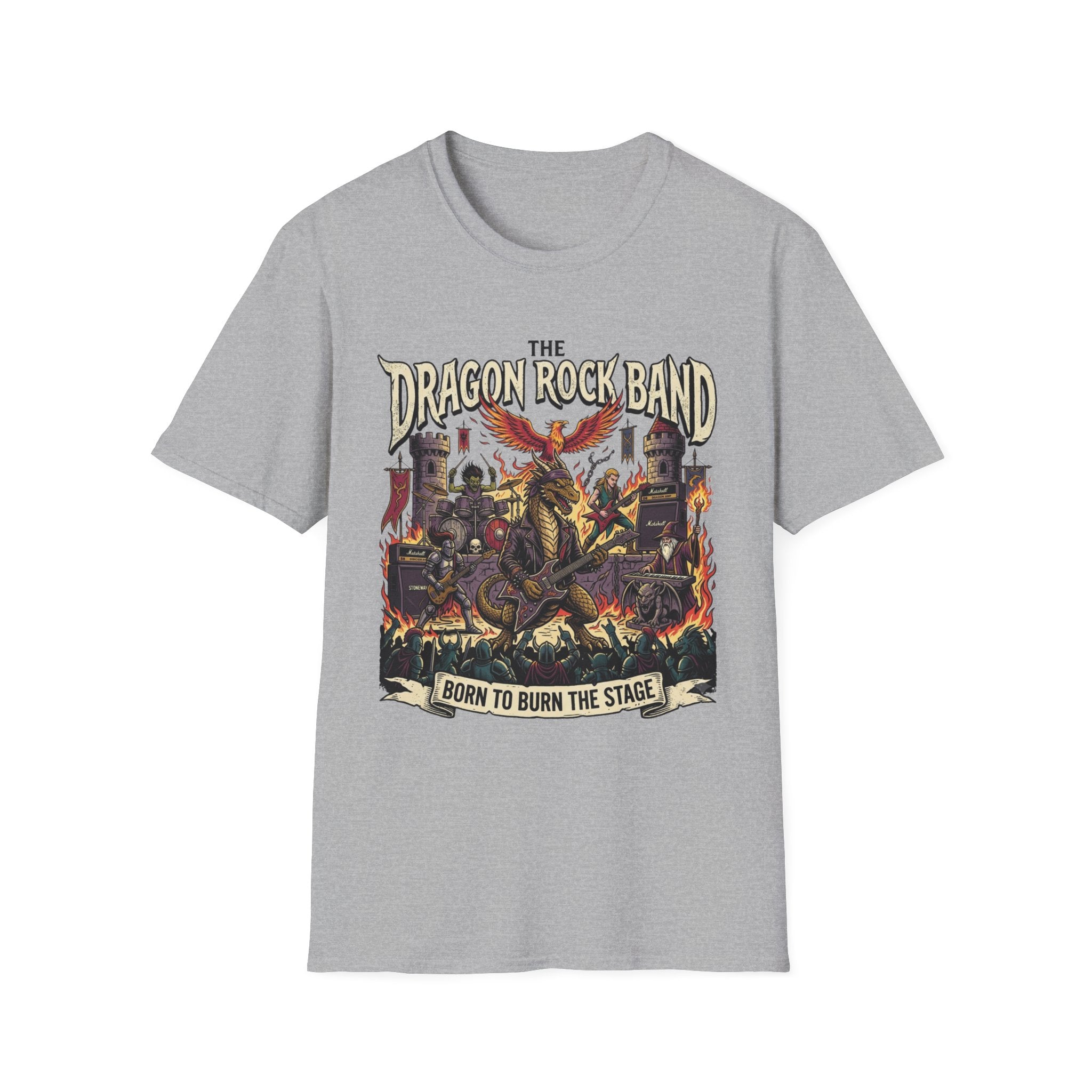 The Dragon Rock Band T-Shirt