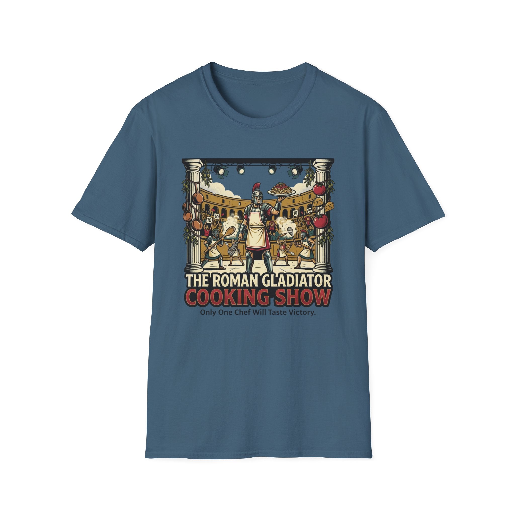 The Roman Gladiator Cooking Show T-Shirt