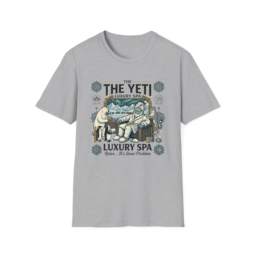 The Yeti Luxury Spa T-Shirt